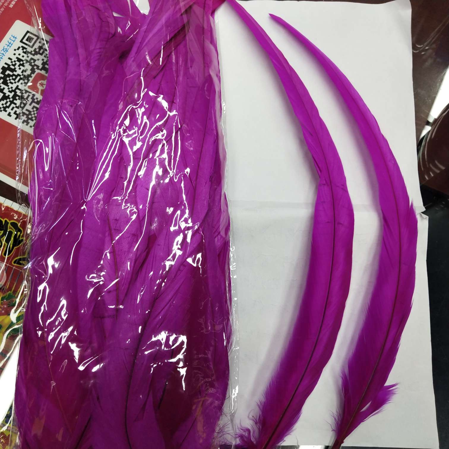 Manufacturers direct feather products single cock tail size complete color complete