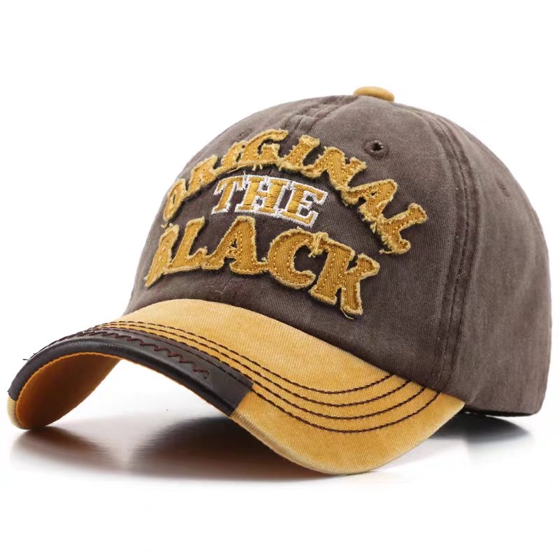 2022 New Cowboy Hat Baseball Cap Duck Cap Trend Men's And Women's Hats Breathable Youth Exquisite Spring Summer Sun Protection Hat Specification drawing