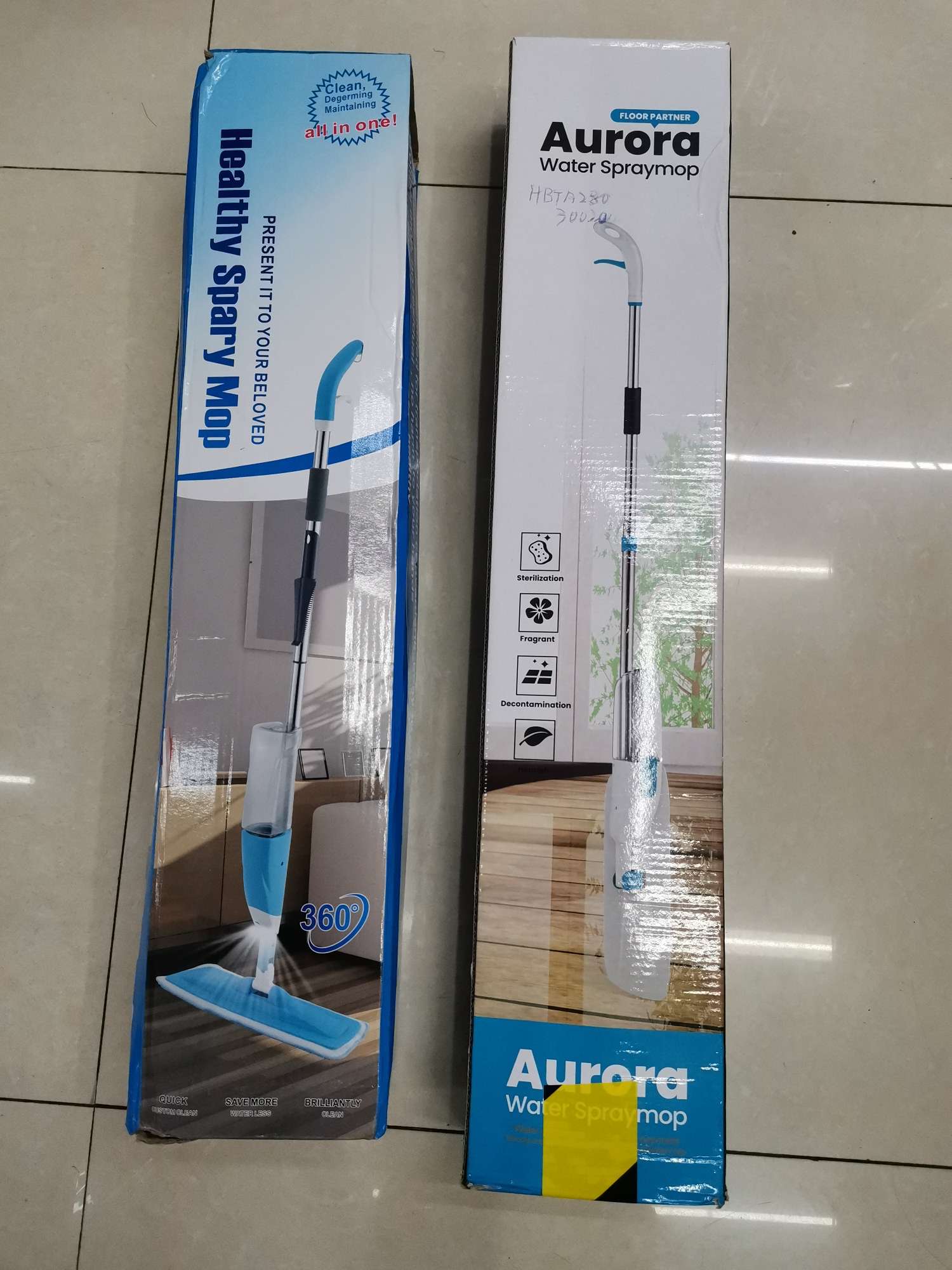 Water spray mop details Picture
