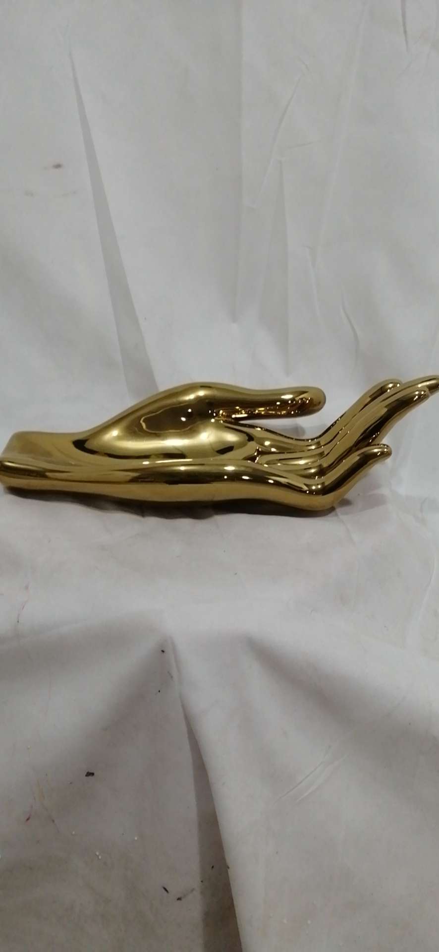 Creative home decor, creative design, ceramic, gold, hand length 40*15*6