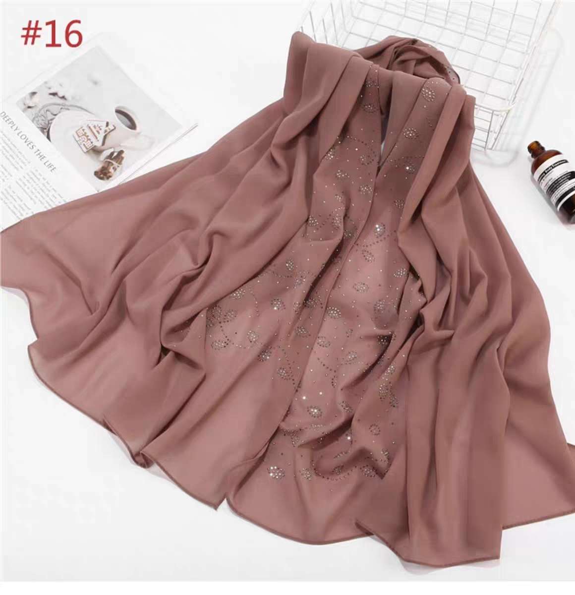 Pearl Chiffon Hot Diamond 6 Item Picture
