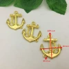 diy jewelry accessories manufacturer direct sales of necklace accessories 41MMX36MM anchor CCB jewelry accessories details Picture
