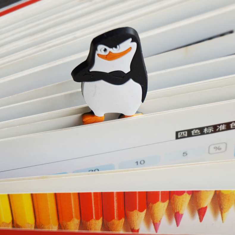 Animal cartoon paperclip bookmark details Picture