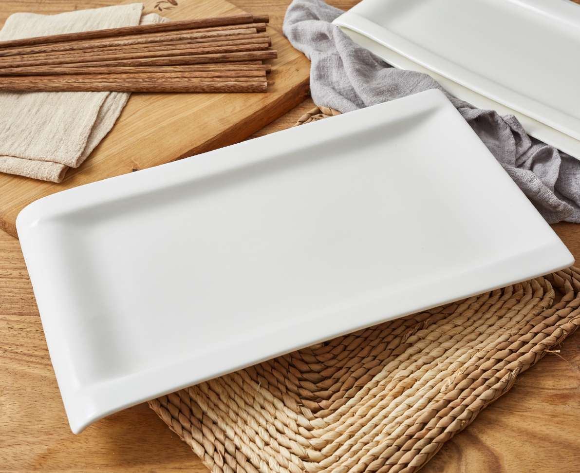 Large Rectangular Plate 8.5 Inches