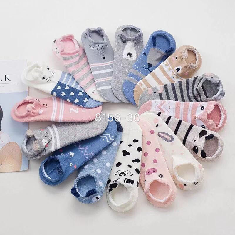 Special offer on popular online bestsellers: Three-dimensional women's socks, silk socks, five-finger socks, pile socks, pair socks, boat socks, fashionable and trendy socks, short socks, crystal glass, silk socks, pantyhose details Picture