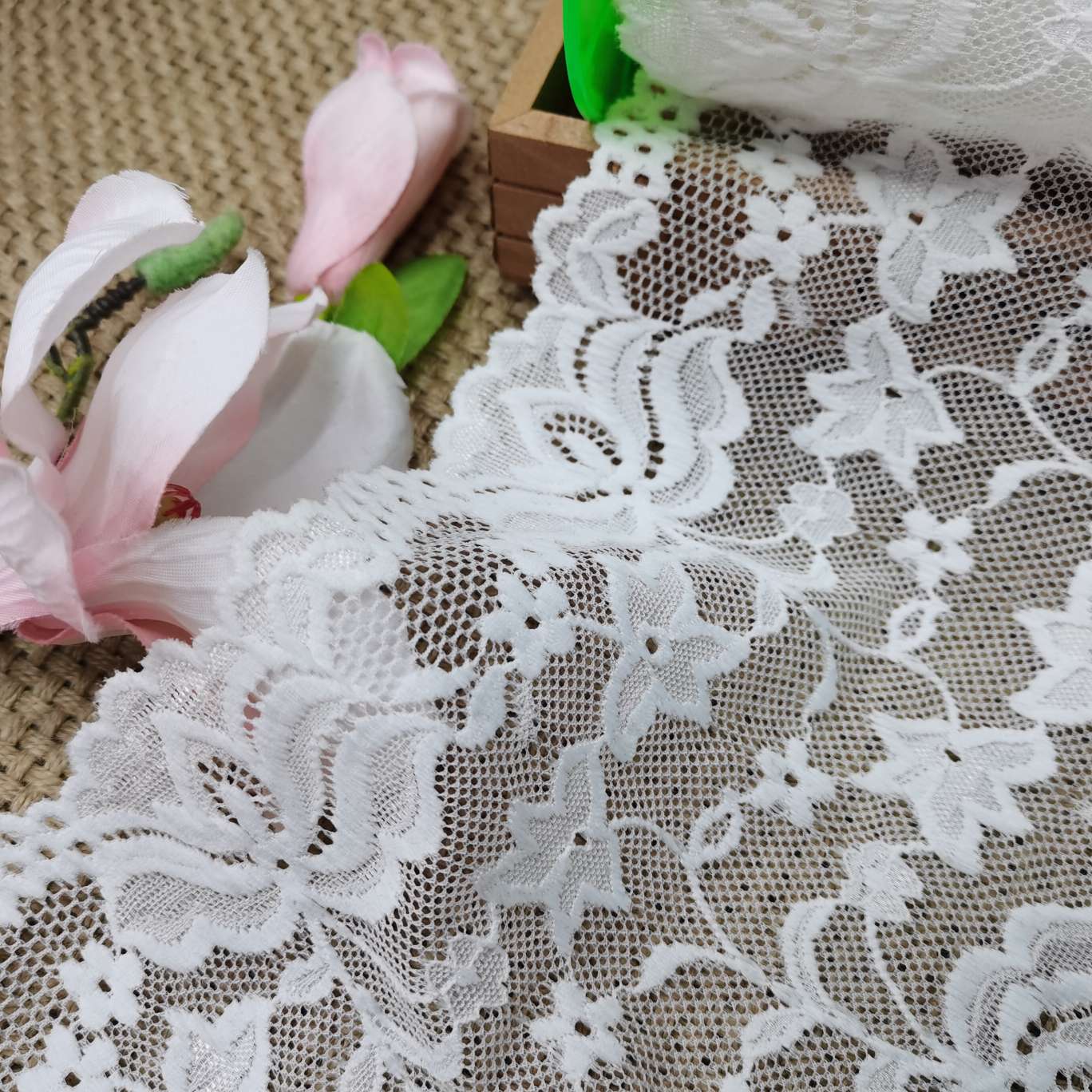 Spandex stretch lace XY110 Application Scenario