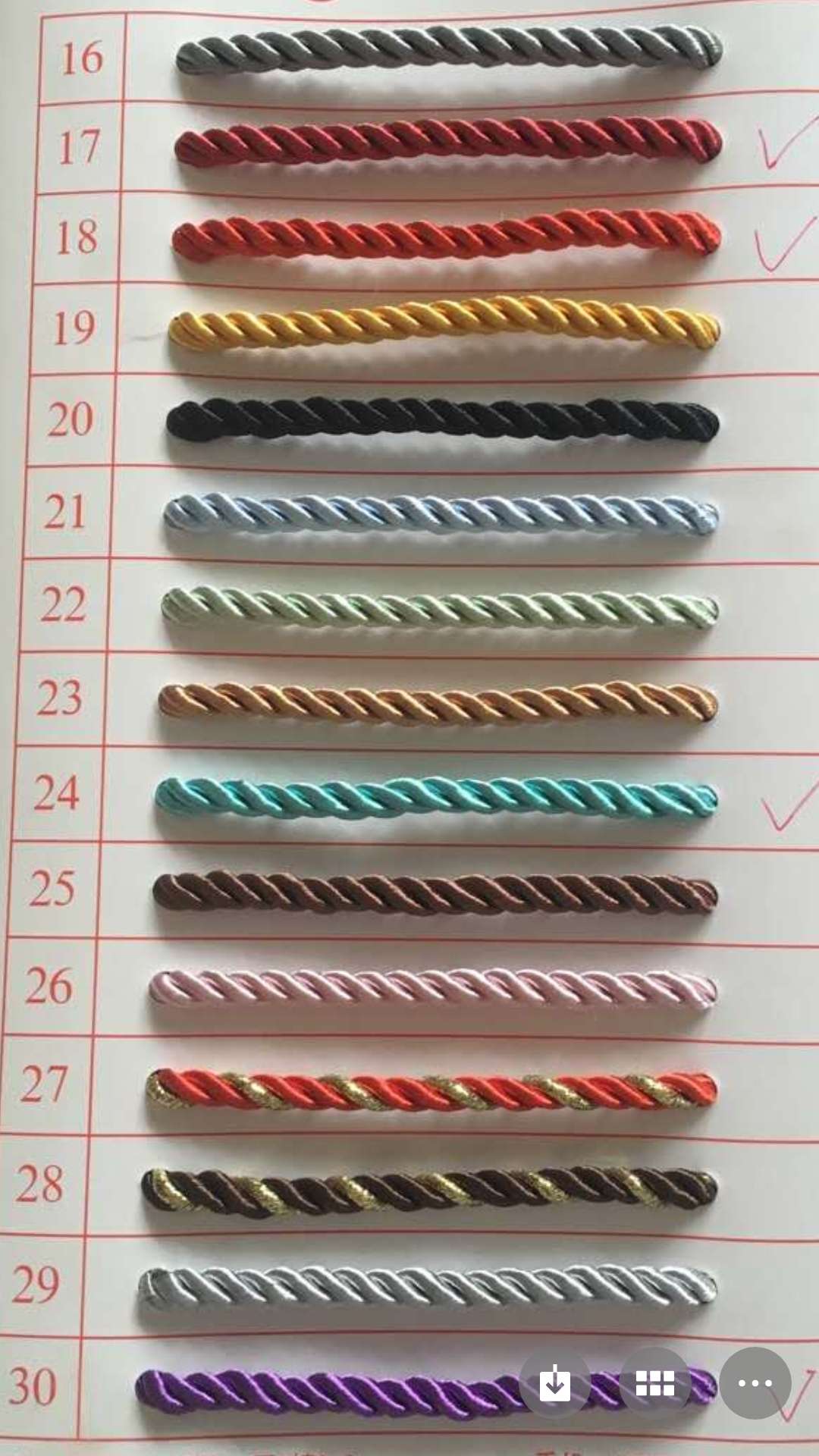 涤纶三股绳子，棉三股绳子详情图1