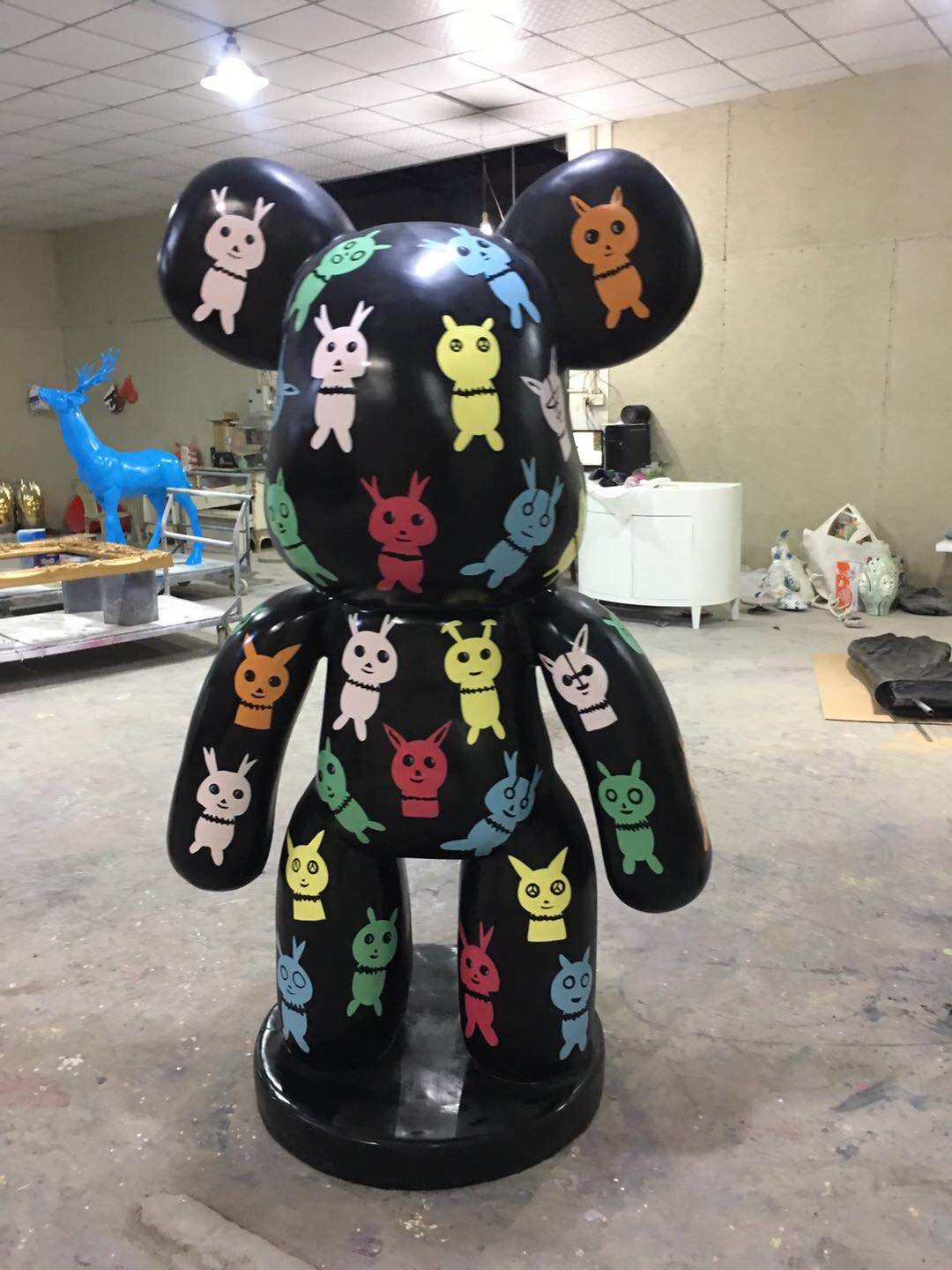 The large violent bear is 200*120*80 tall details Picture