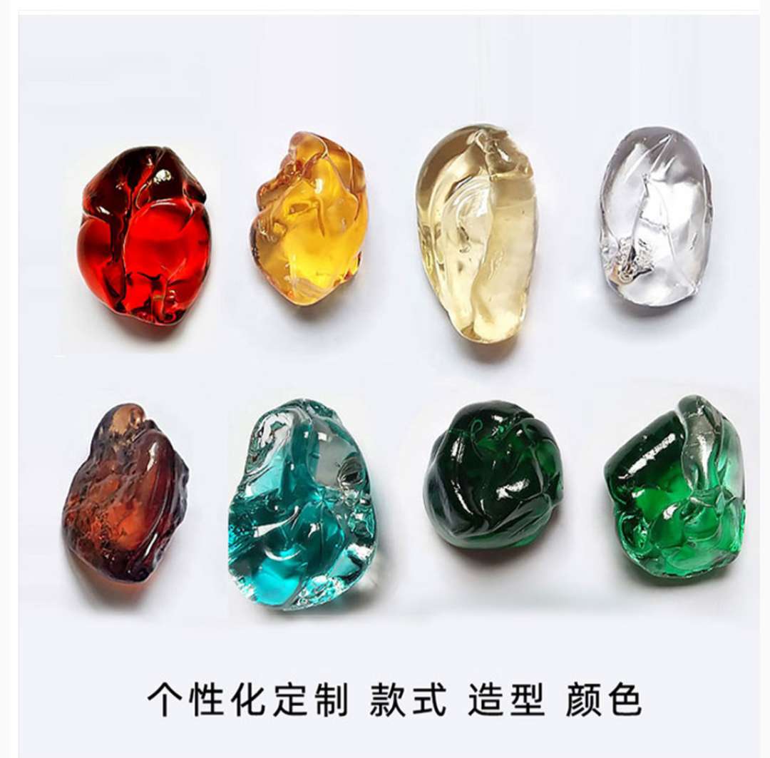 Glass stainless steel hotel lobby, villa, high-rise duplex artistic and personalized ceiling lamp Specification image