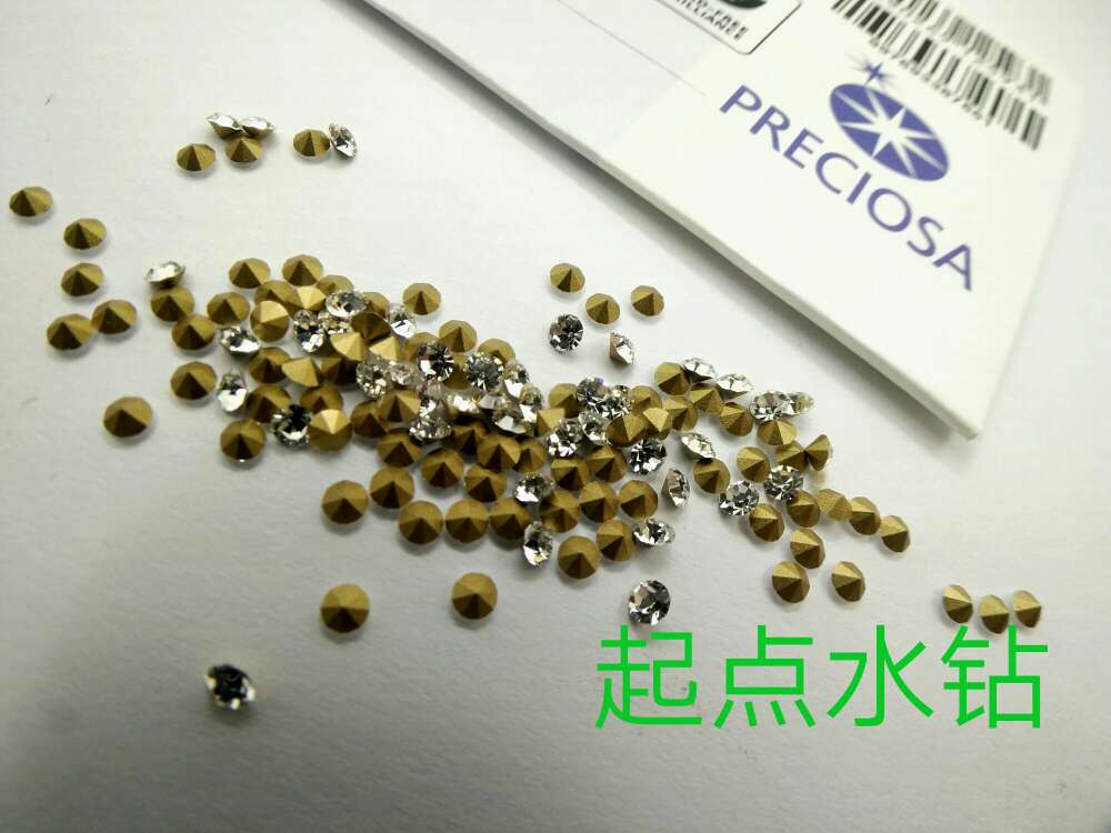 Preciosa Czech Rhinrhineta White Package White Ss3.5pp8 Imported Diamond details Picture