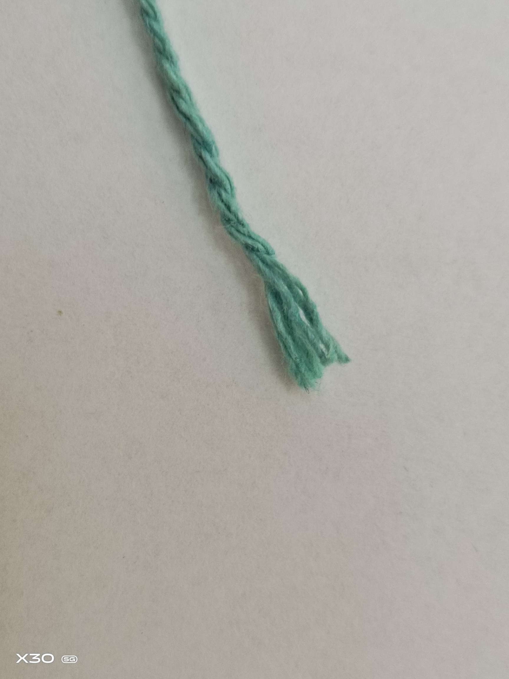 2mm single-color cotton thread and hemp rope diy thick and thin hemp rope handmade hanging tag rope Specification image