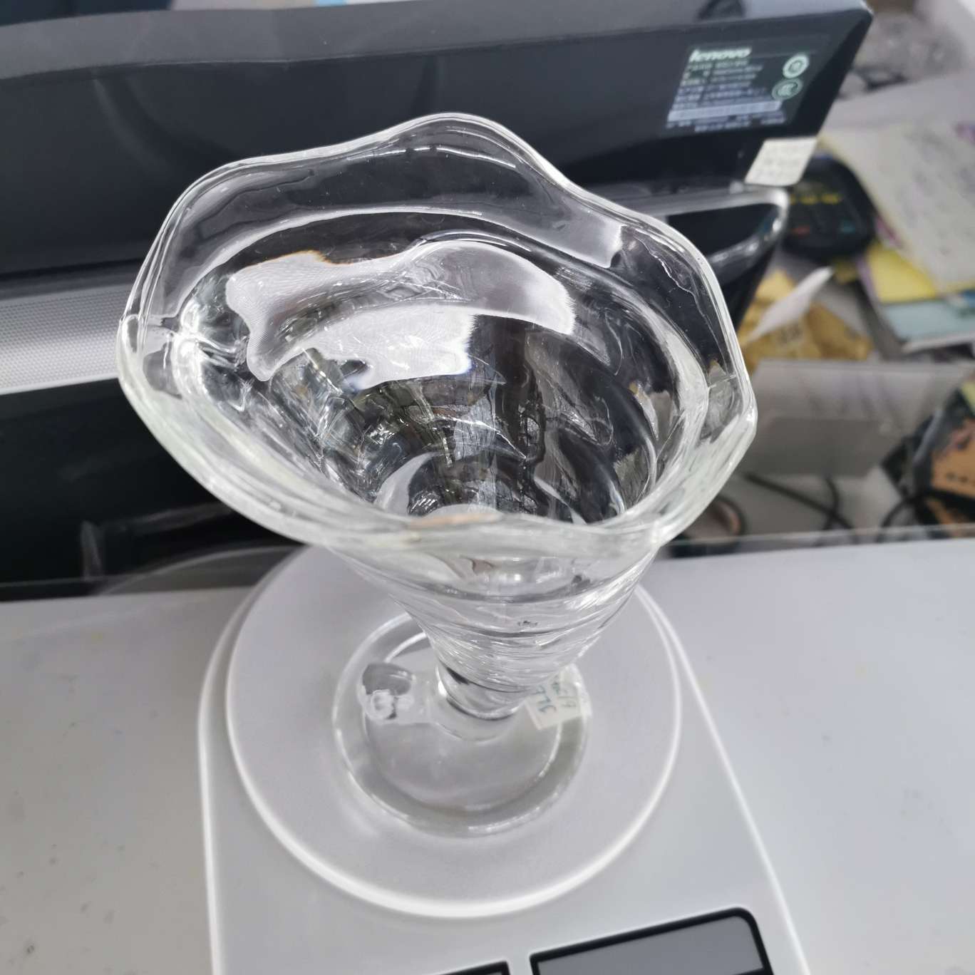 Thickened lead-free glass conch cups, cold drink cups, milkshake cups, salad cups, dessert cups, dessert highball cups, glass bowls Specification image