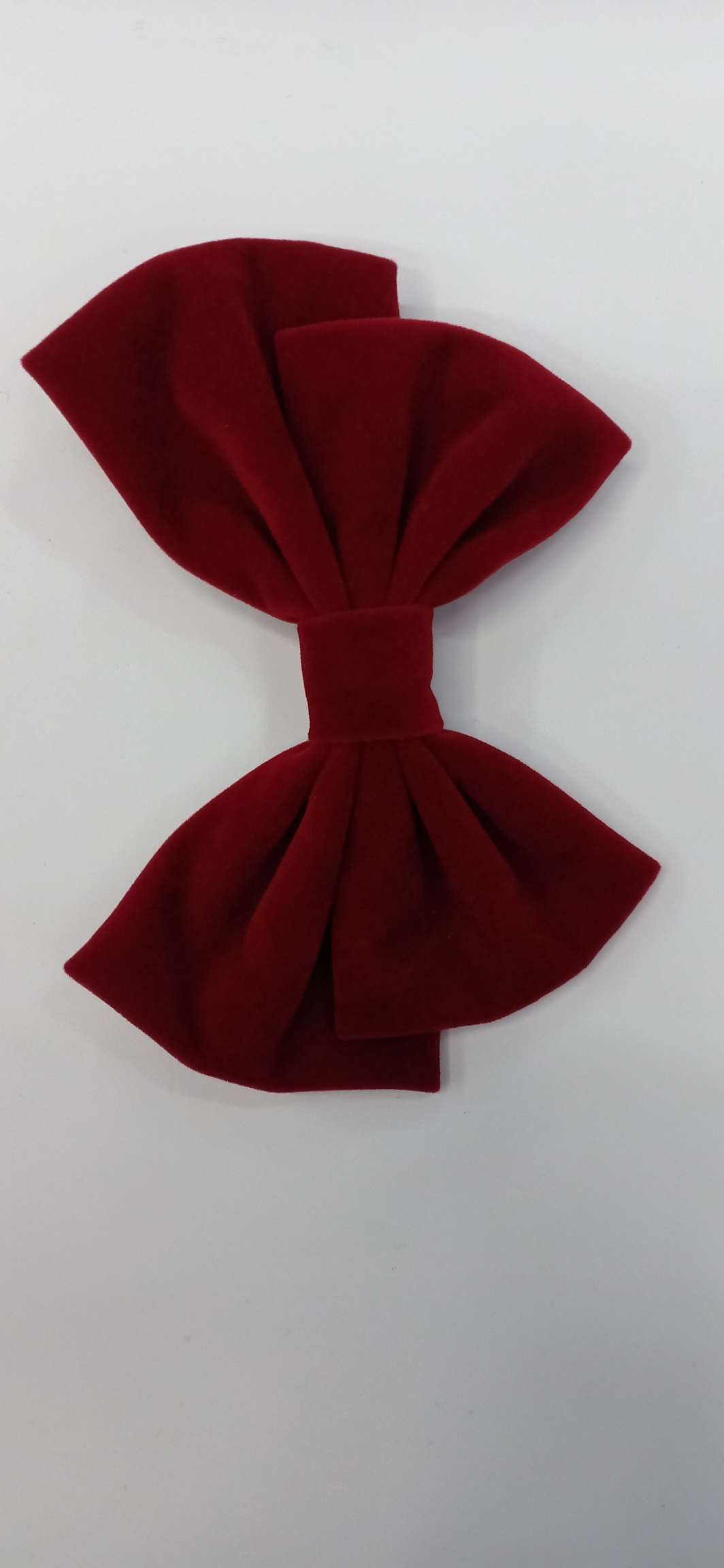 Korean velvet headwear, red