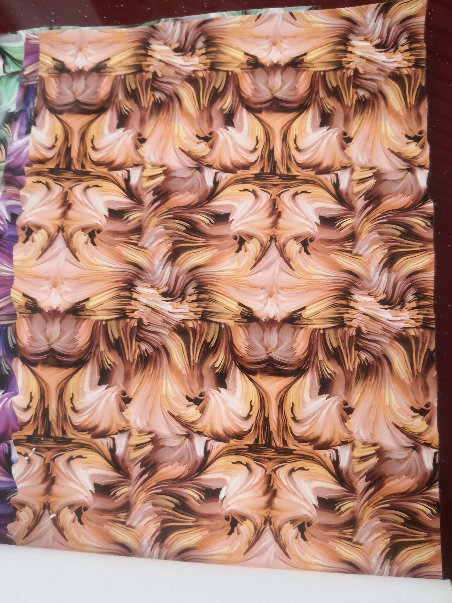 毛毛拖鞋实物图