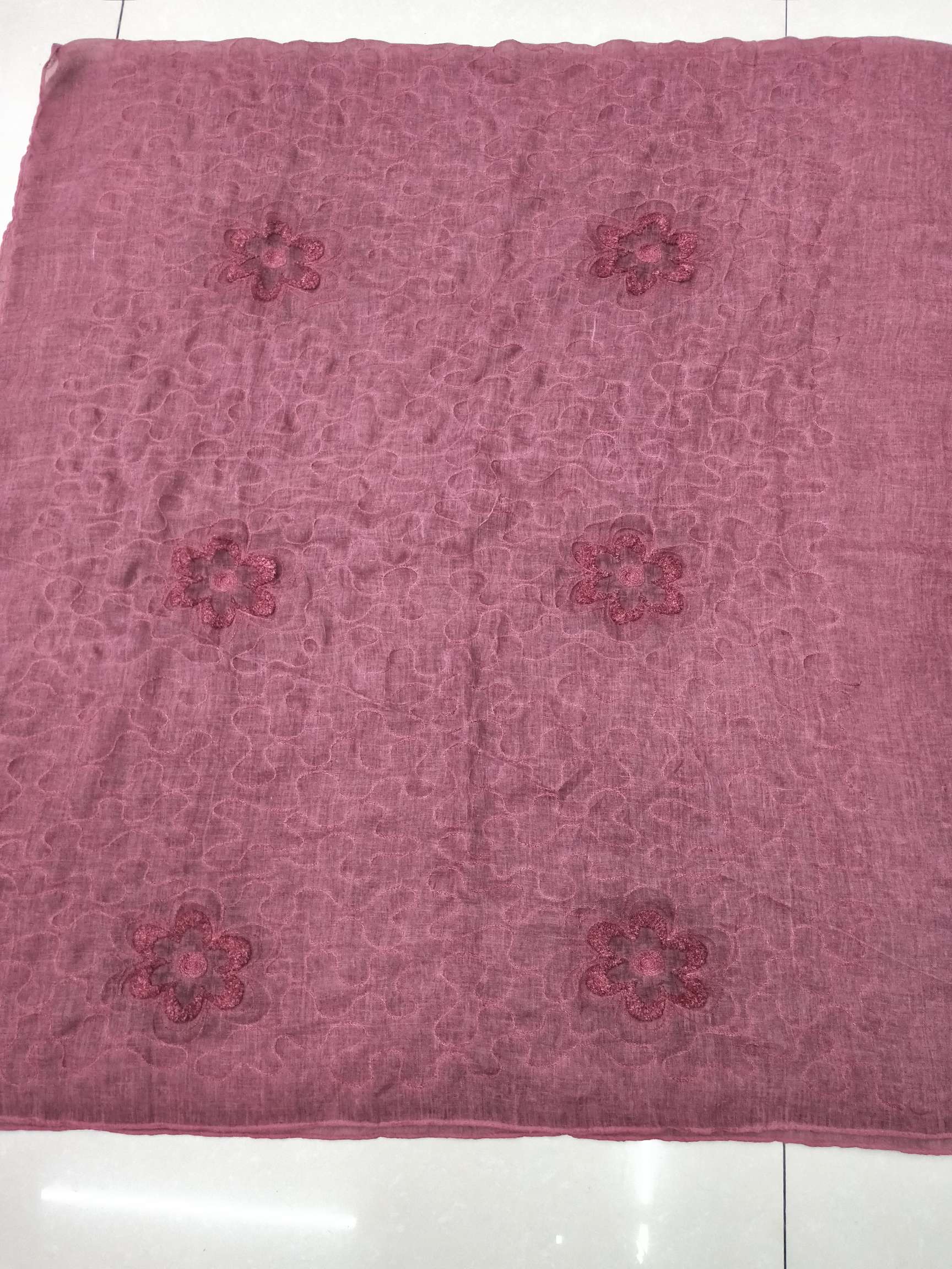 Stained Embroidered Headscarf 10 undefined