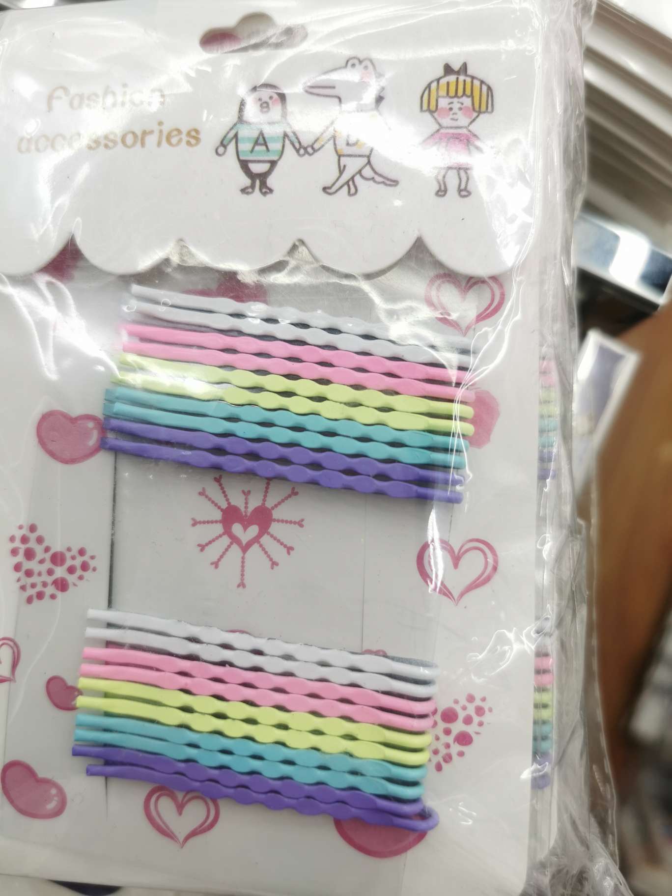 Children clip Korean hairpin baby BB clip wire clip Bangs clip Girl Princess cute hair clip edge clip hair clip rainbow clip thumbnail