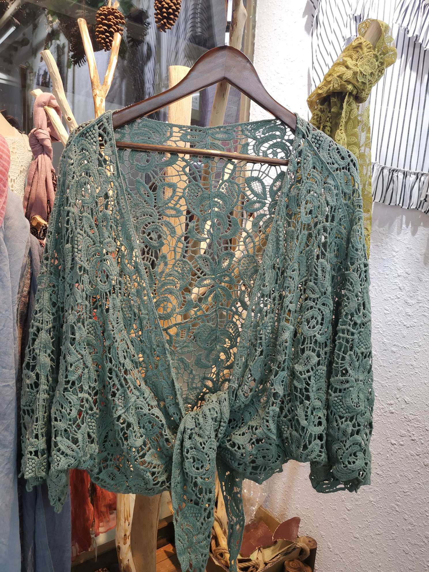All Cotton Lace Jacket