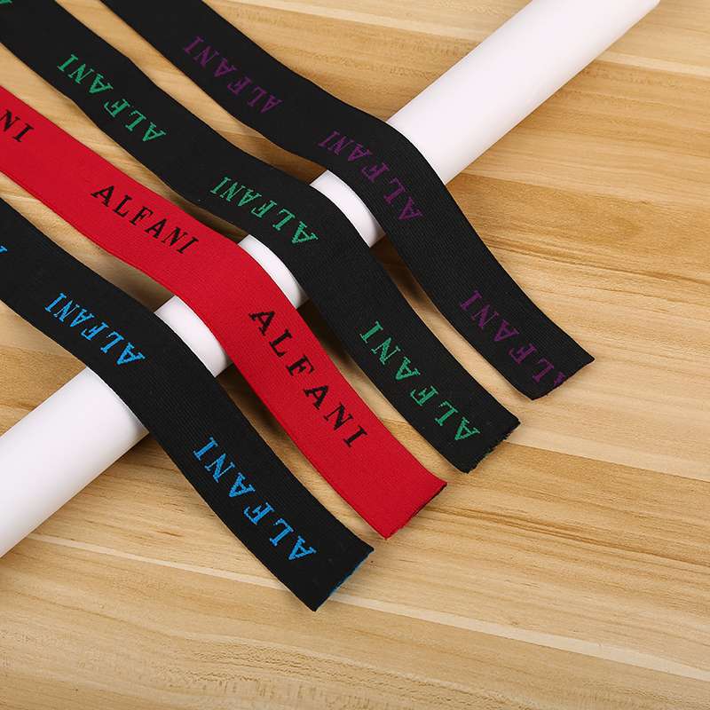 Computer Jacquard Polyester Elastic, Sports Belt Specification drawing