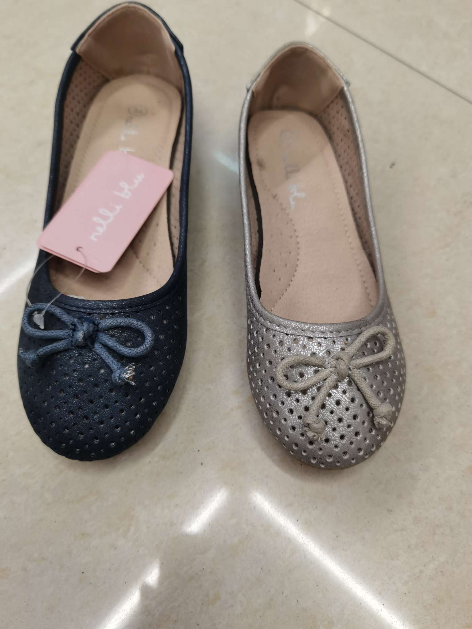2023 Spring Children And Students Perform Korean Version Of Girls' Bow-Tied Feet Girls' Leather Shoes 66 Leather Inner Casual Etiquette Shoes