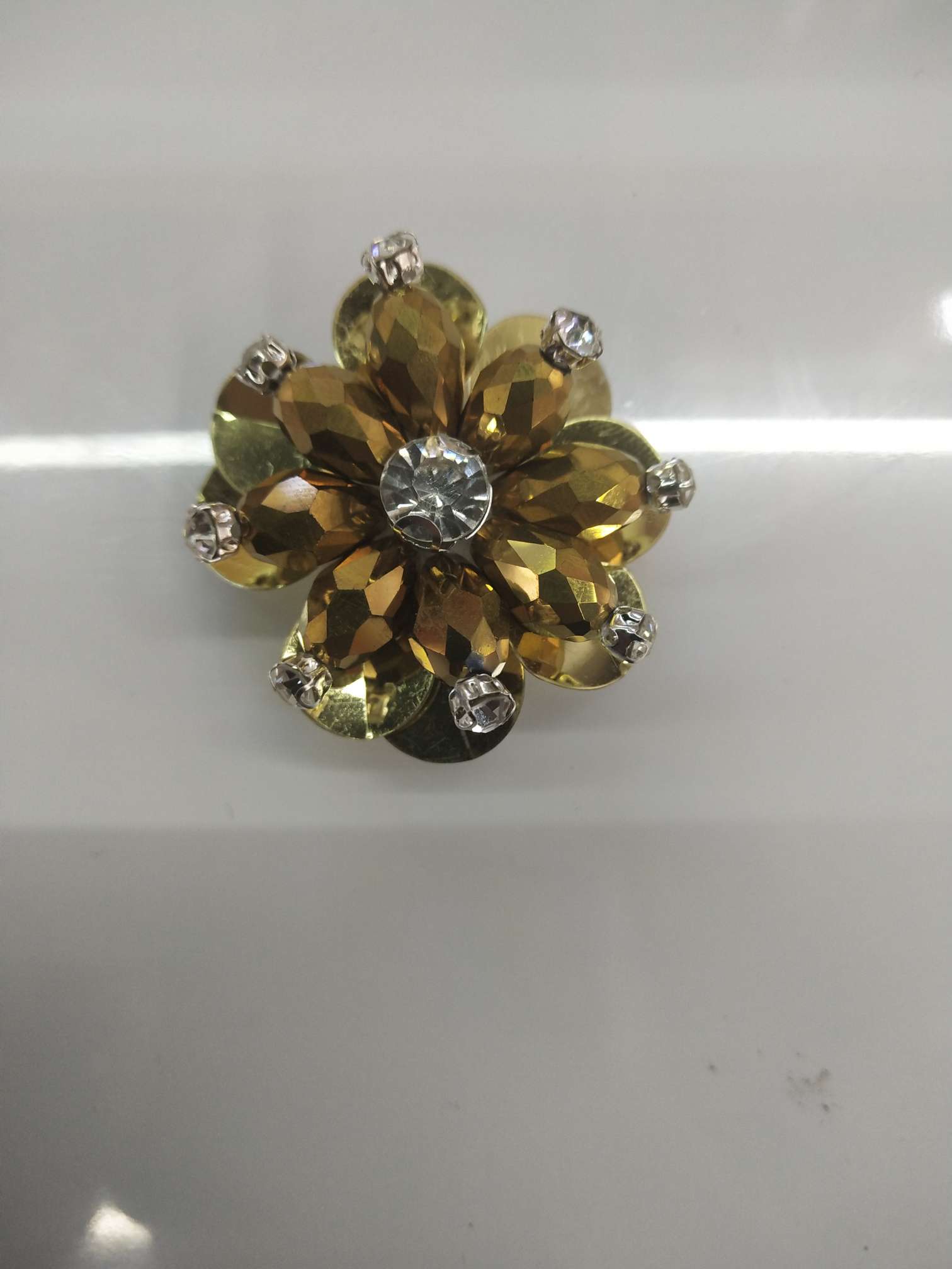 Eight water droplets