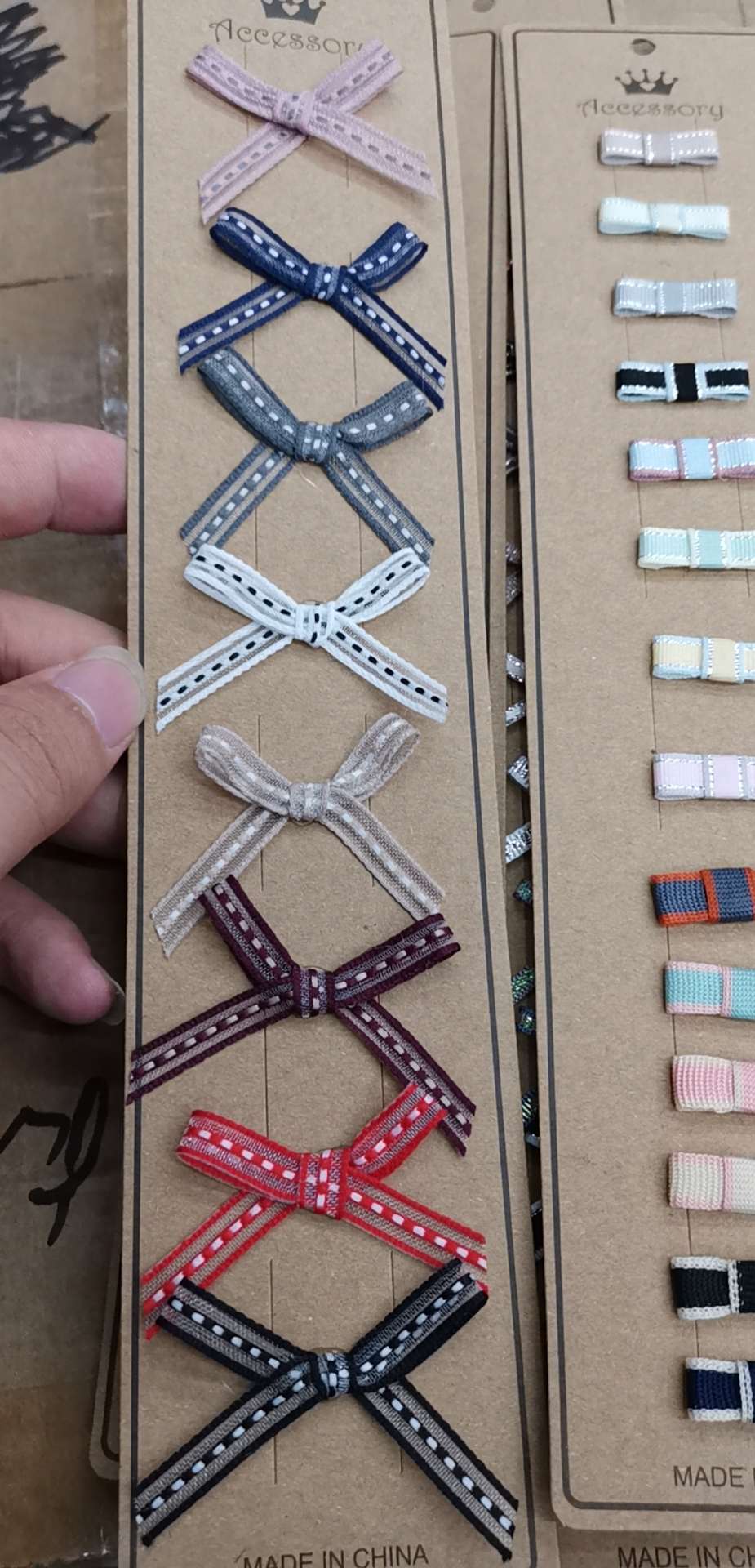 0.6cm韩版蝴蝶结