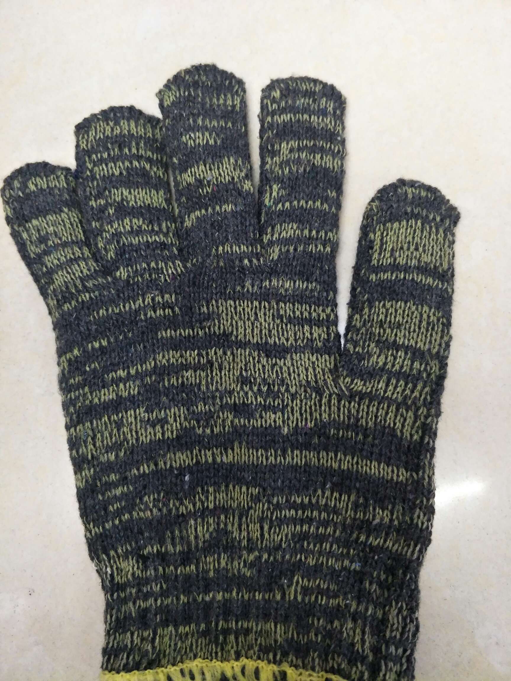 Yellow glove