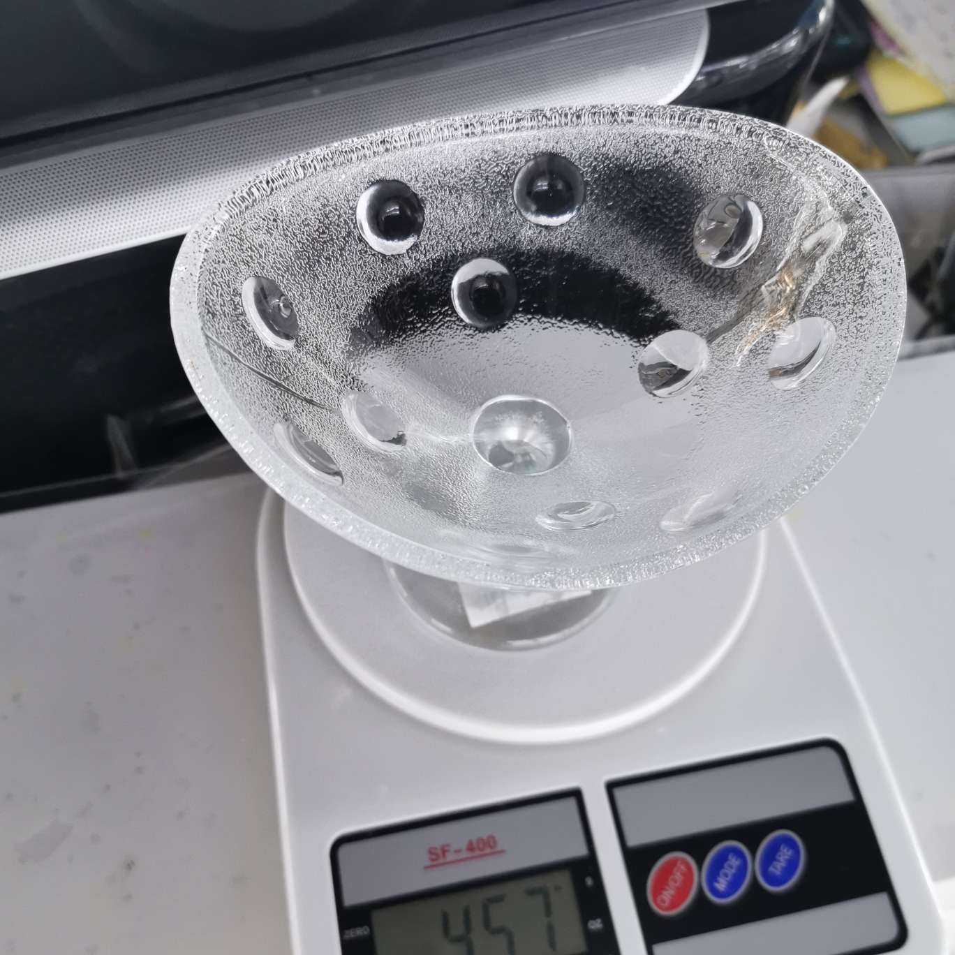 Thickened lead-free glass strawberry ice cream cup, cold drink cup, milkshake cup, salad cup, tall glass Specification image