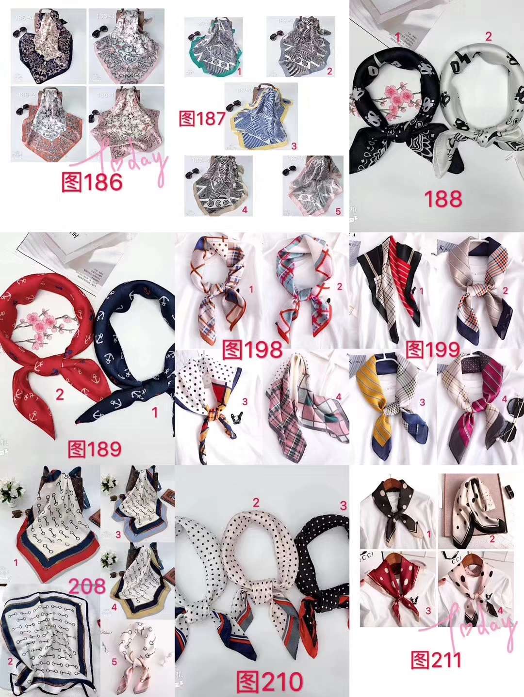 Silk scarf