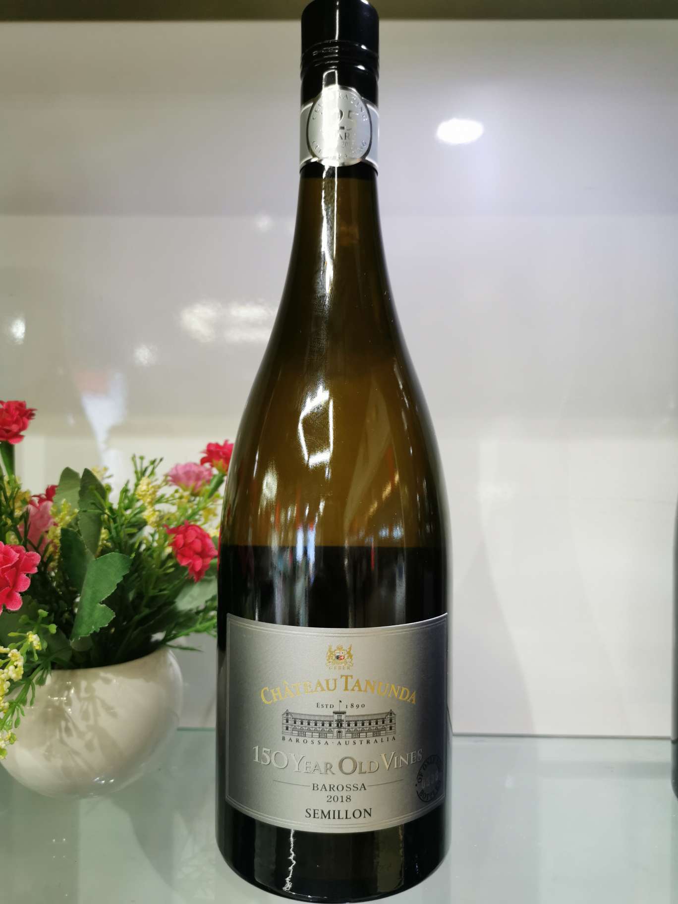 腾达堡150年老藤白葡萄酒