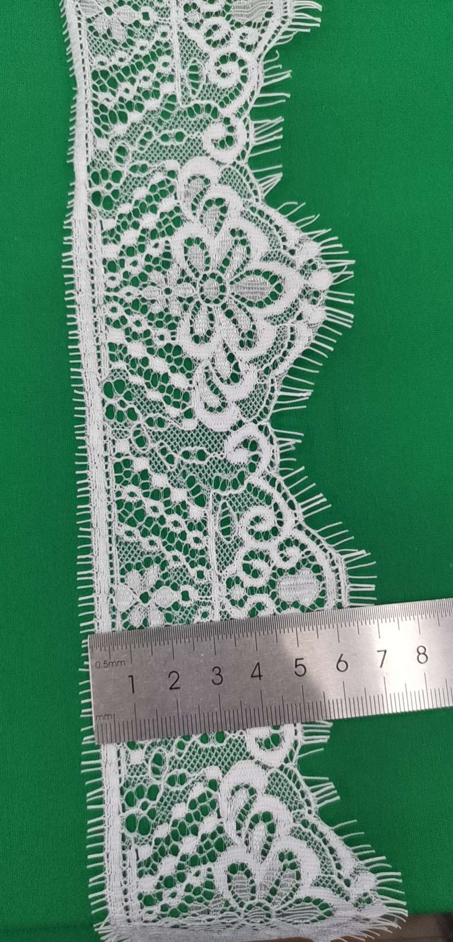 锦。无弹力睫毛   一条3米    可以染色。黑白有现货，彩色定制！