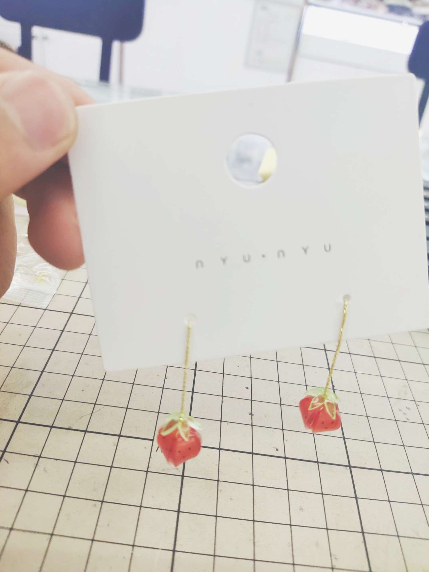 Printed strawberries