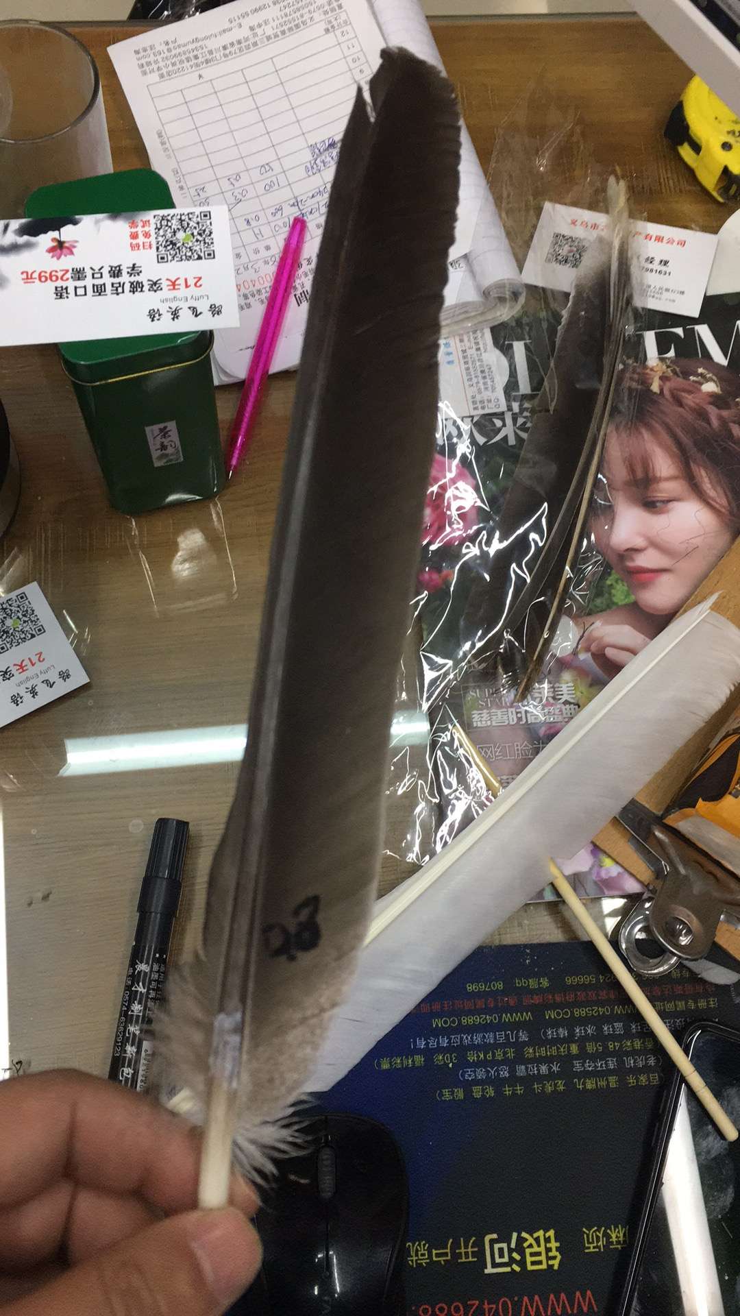 火鸡毛，花火鸡刀翎产品图