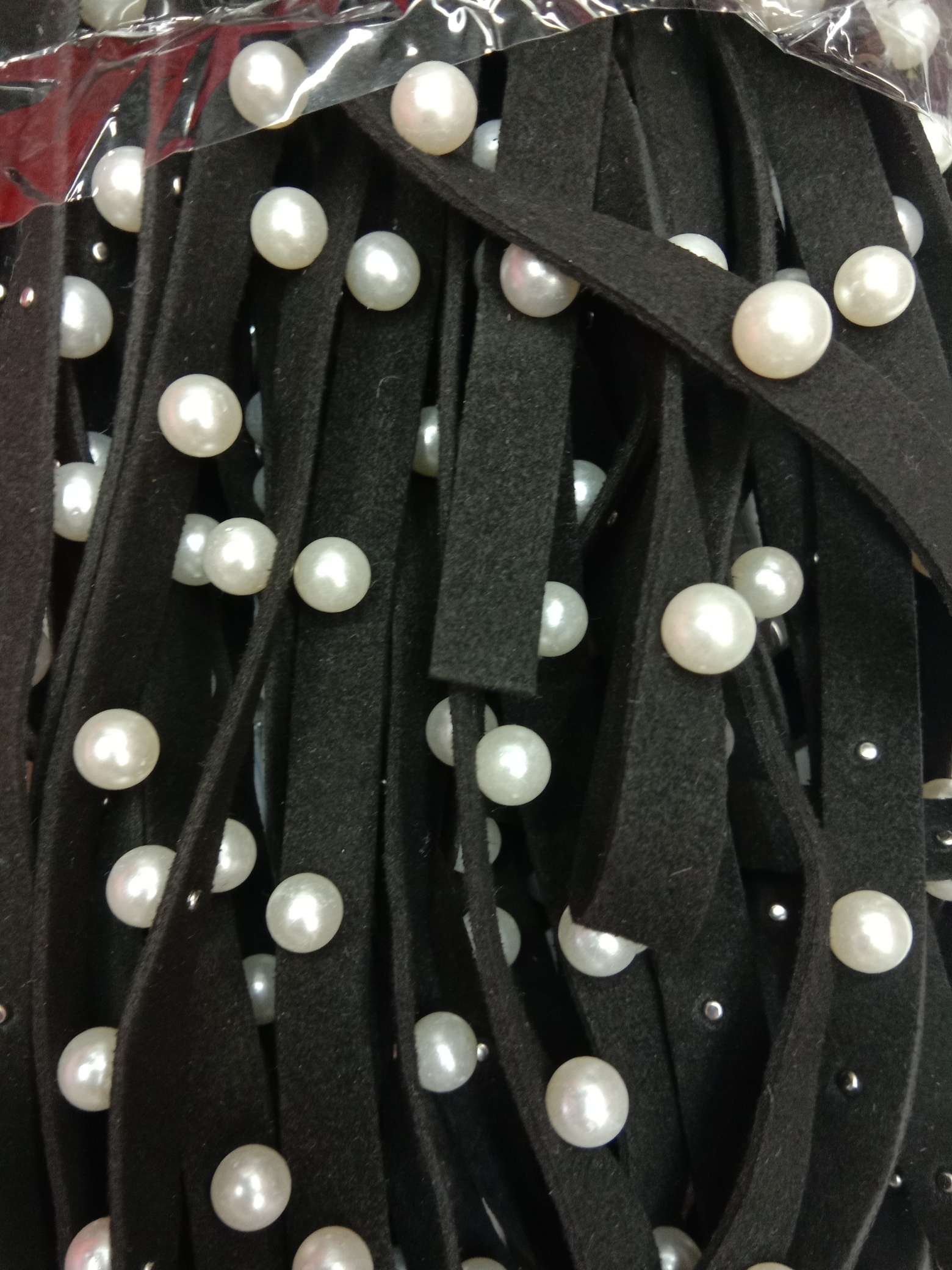 韩国绒钉珍珠