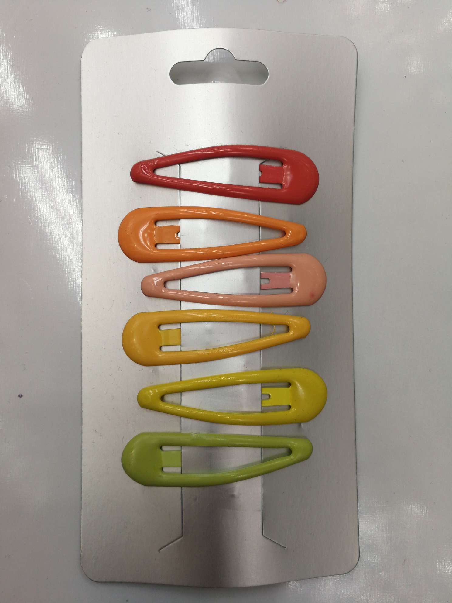 Six colors 5 cm spray paint drip oil clip thumbnail