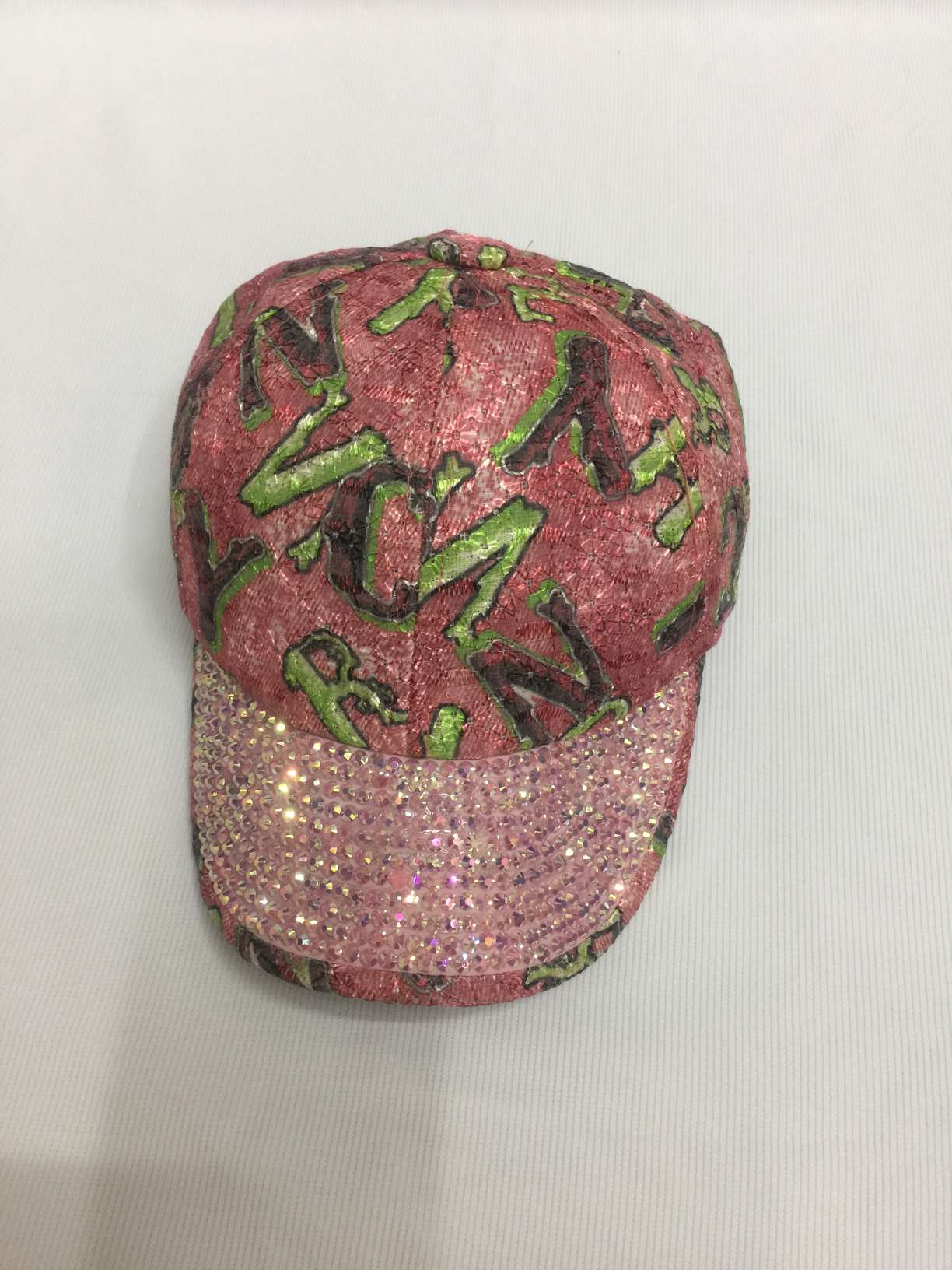 Diamond lace baseball cap thumbnail