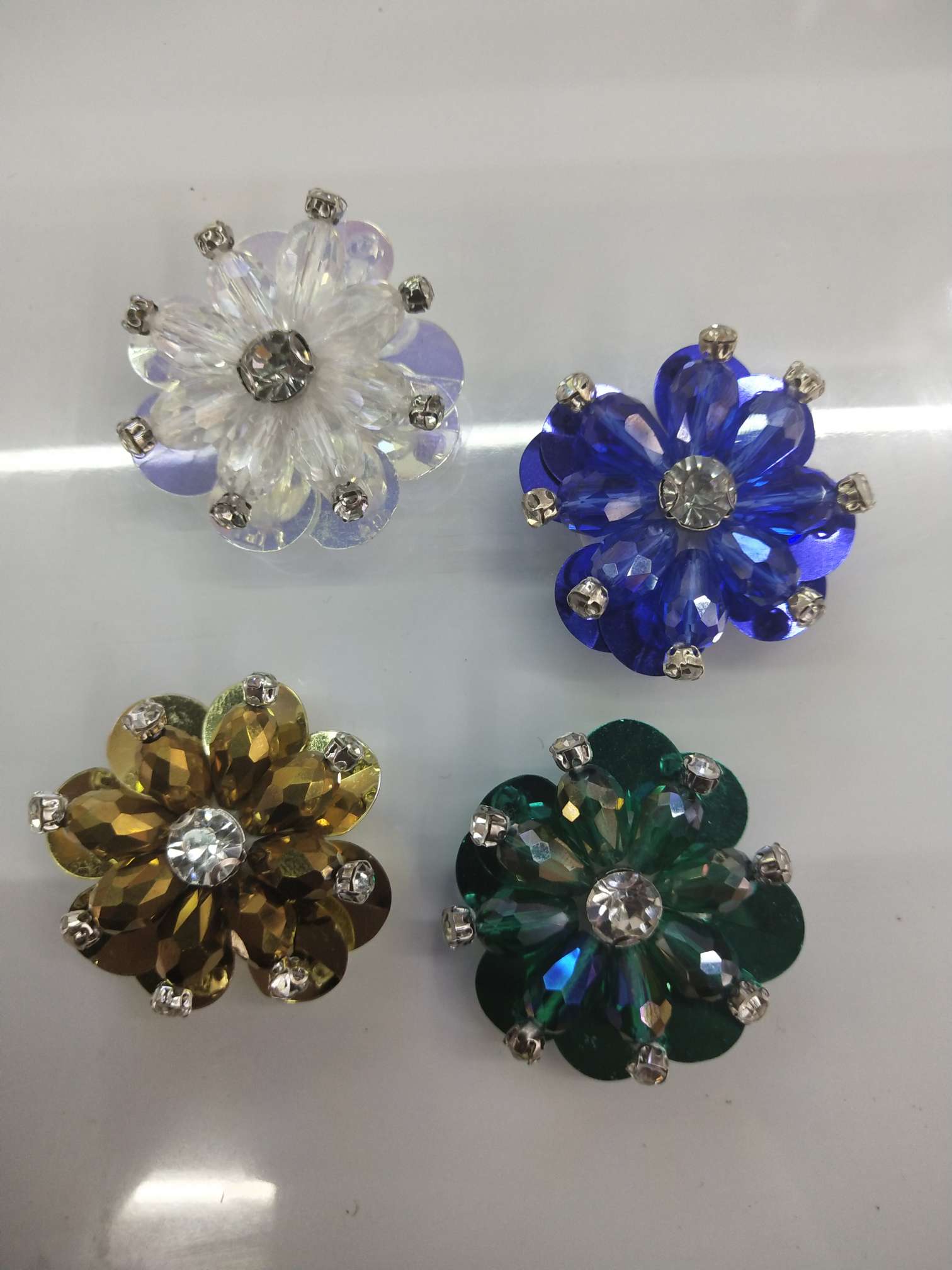 Eight water droplets details Picture