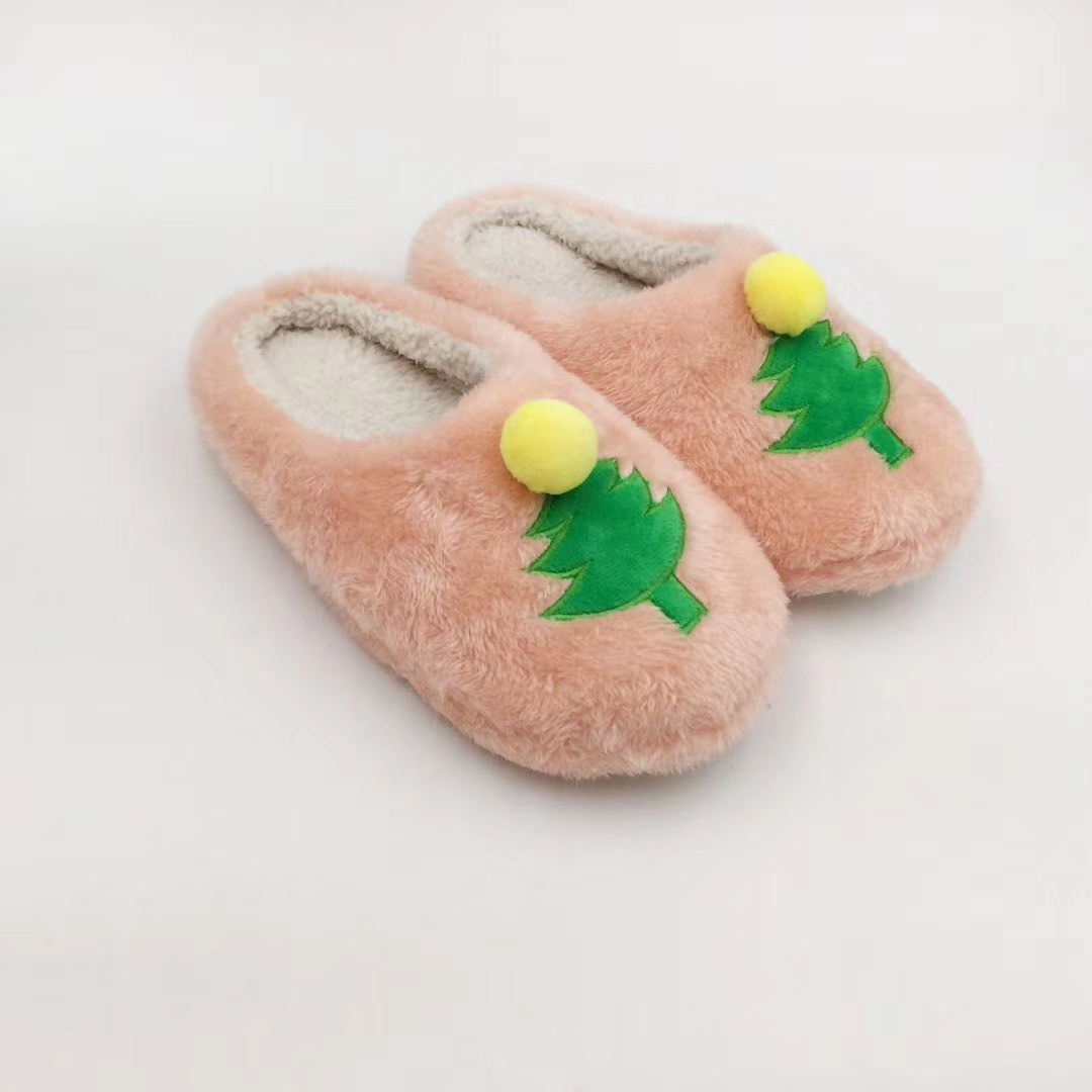 christmas tree slippers详情图1