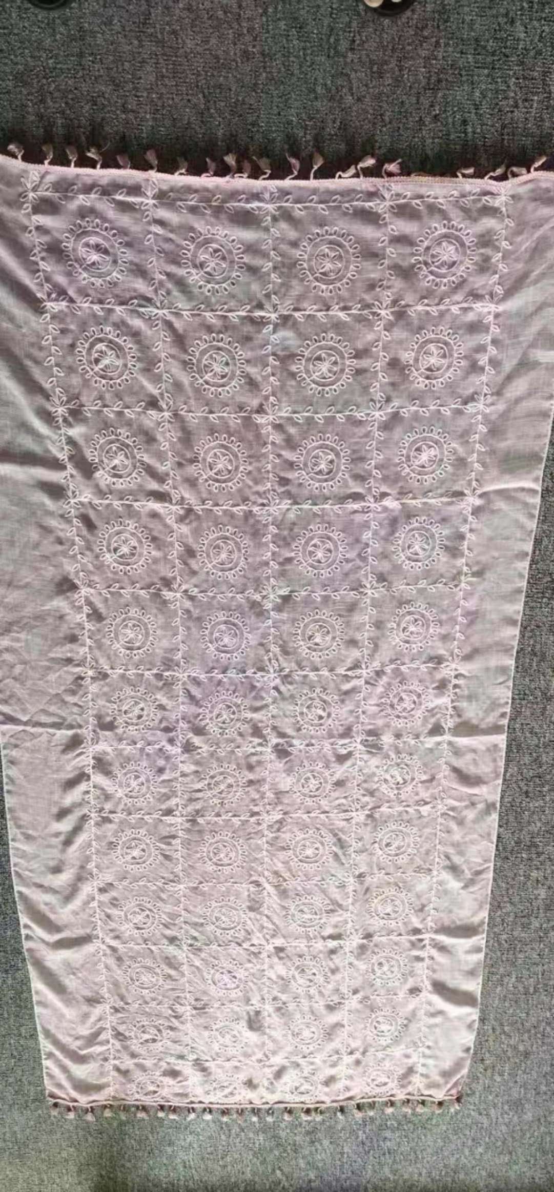 Stained Embroidered Scarf 9 Specification drawing