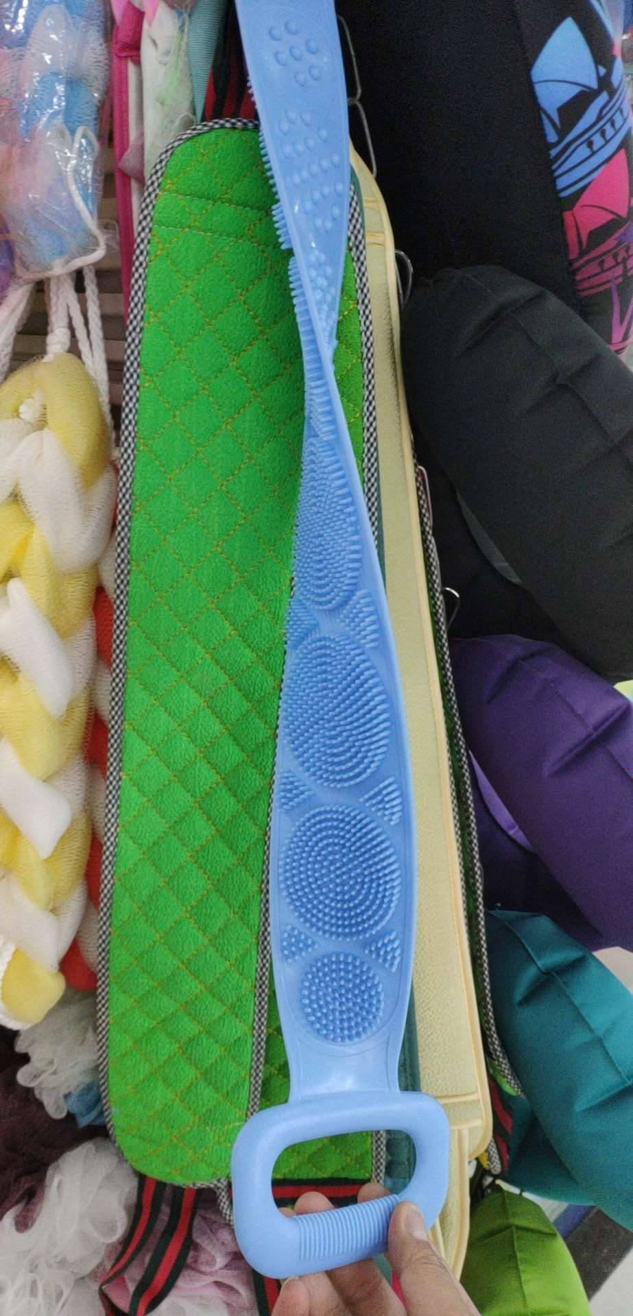 洗澡巾，拉背条