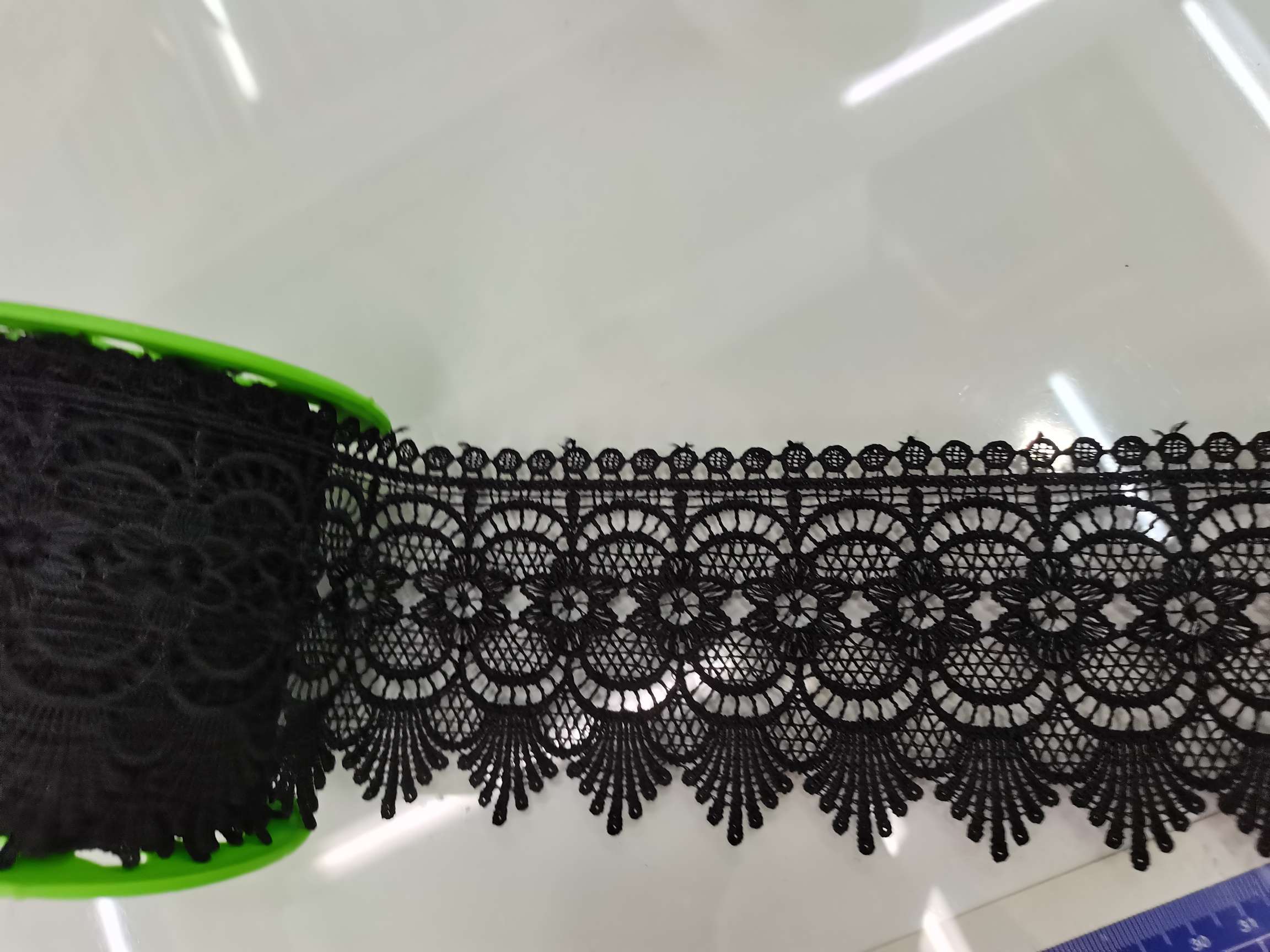 New polyester lace trim, can be dyed in any color details Picture