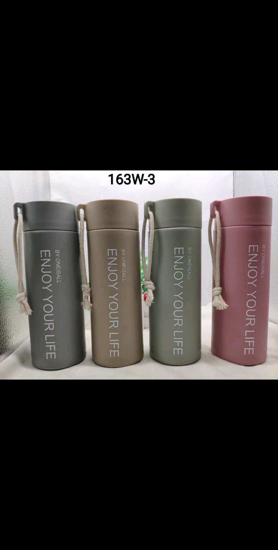 新款简约便携式塑料壳玻璃杯水杯防烫防摔 可定制logo