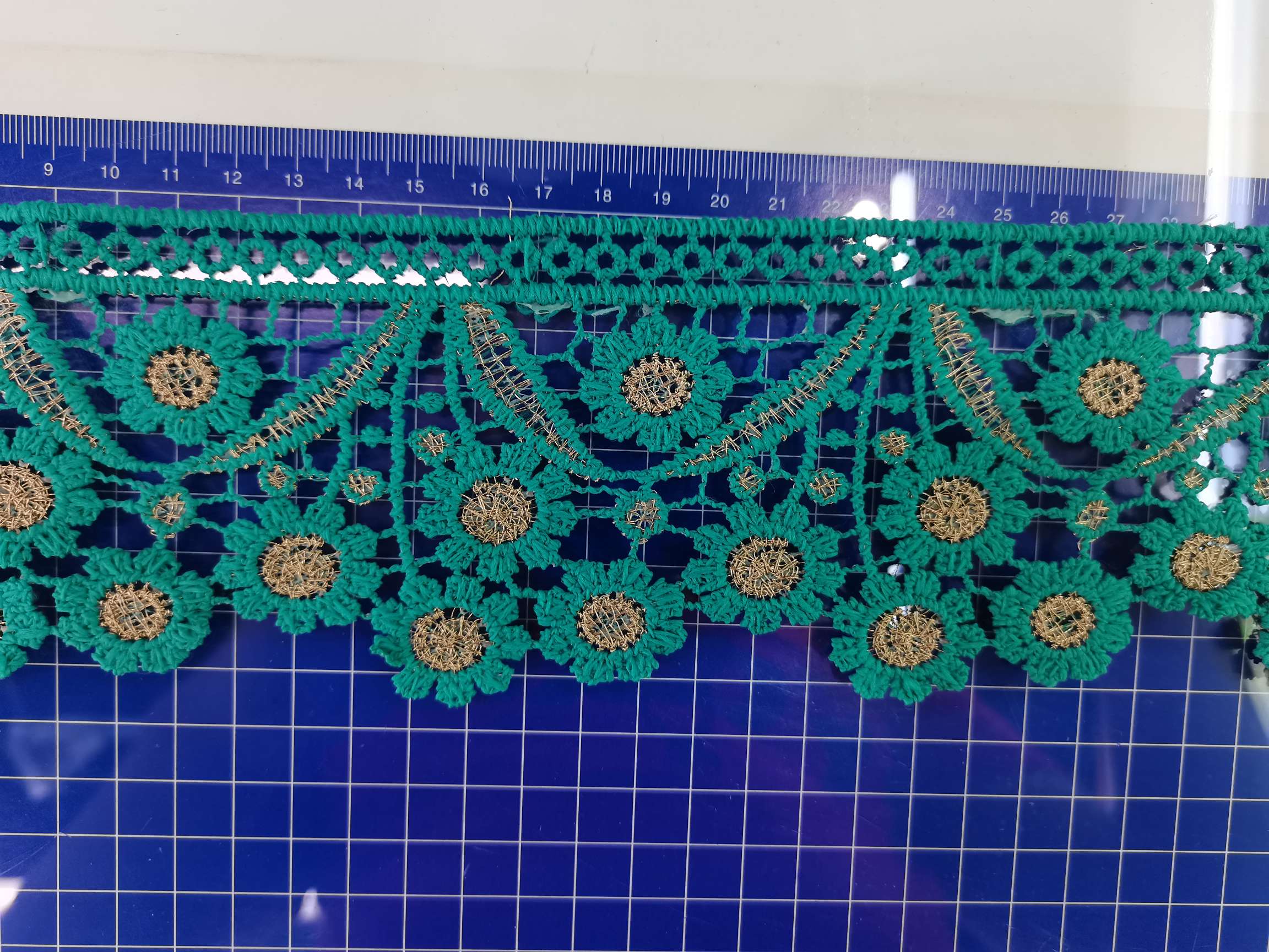 新款辅料花边刺绣，色线花边 金线花边 可选色