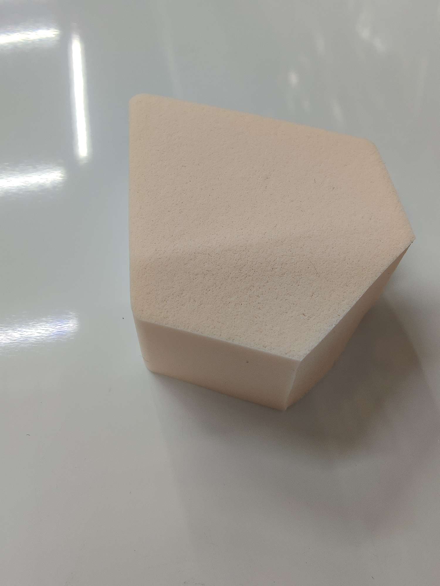 Guest order single diamond shape powder puff details Picture