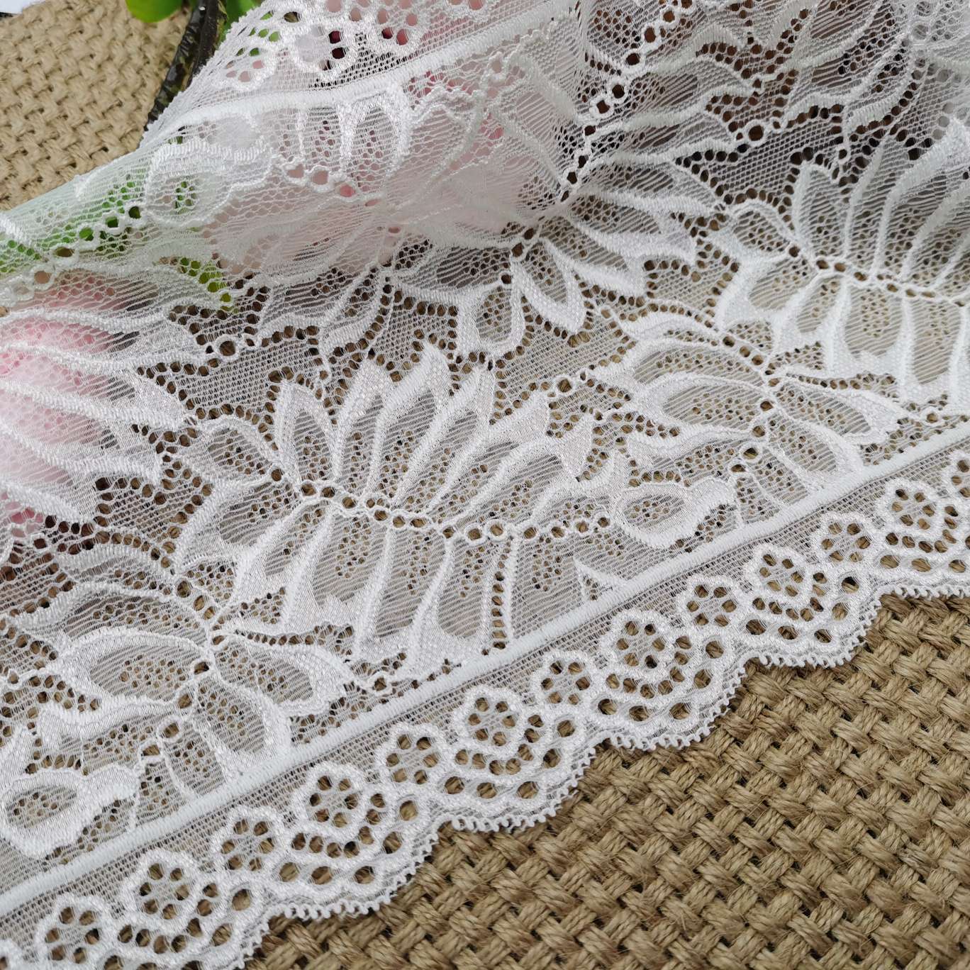 Spandex stretch lace lace XY176 Application Scenario