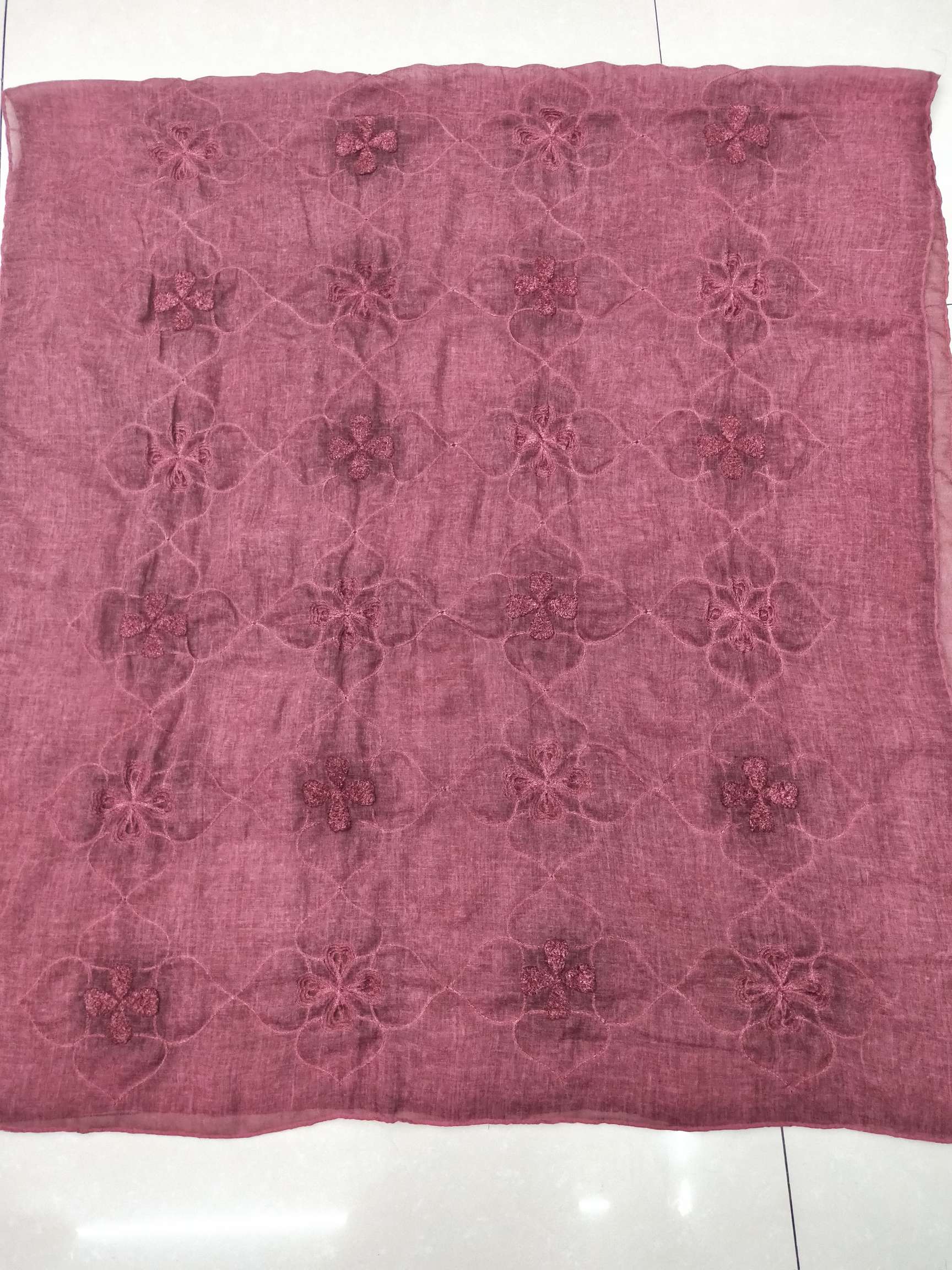 Stained Embroidered Headscarf 10 undefined