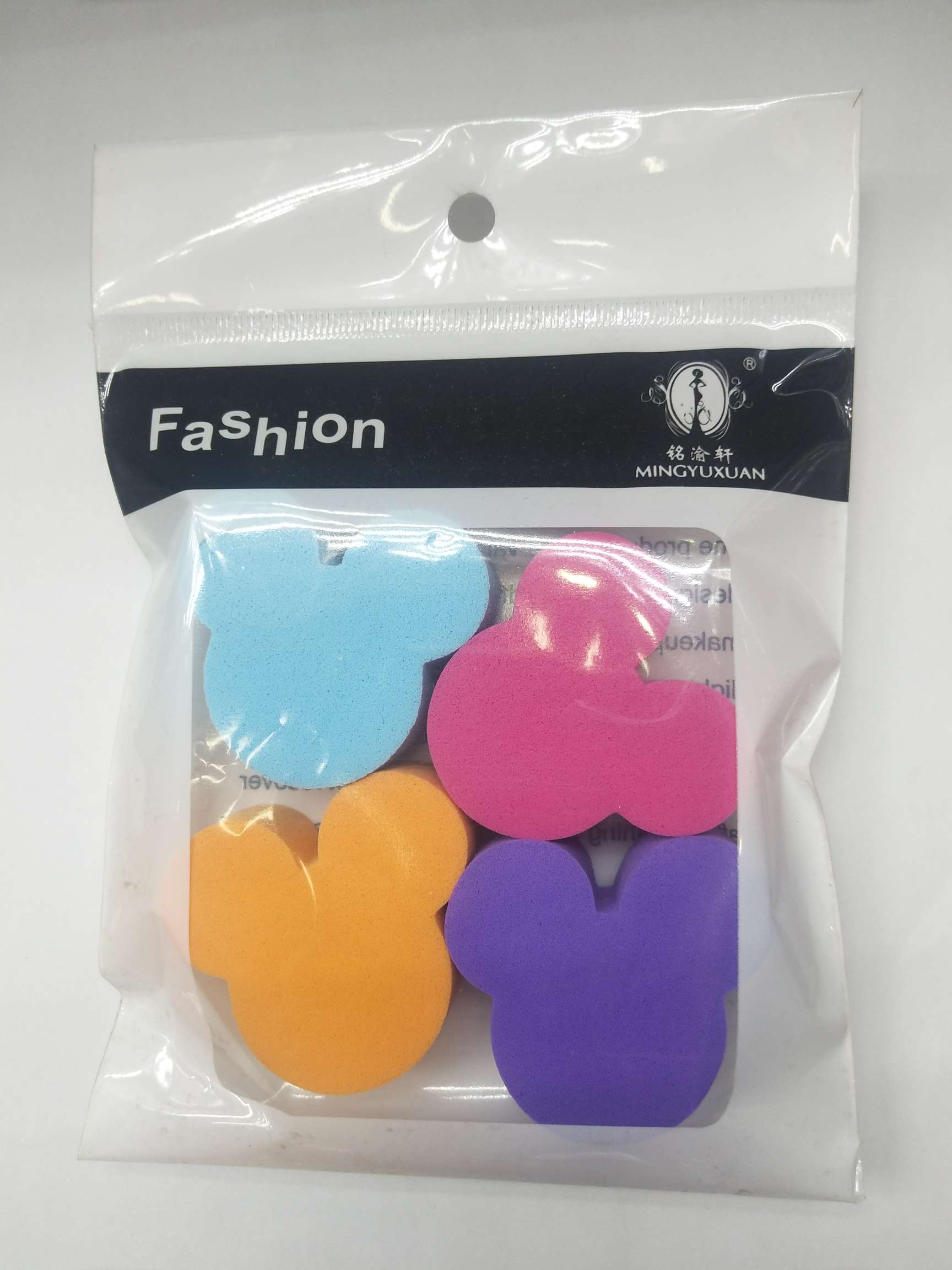 卡通四合一粉扑、化妆扑、干湿两用粉扑、化妆棉、化妆海棉、乳胶粉扑