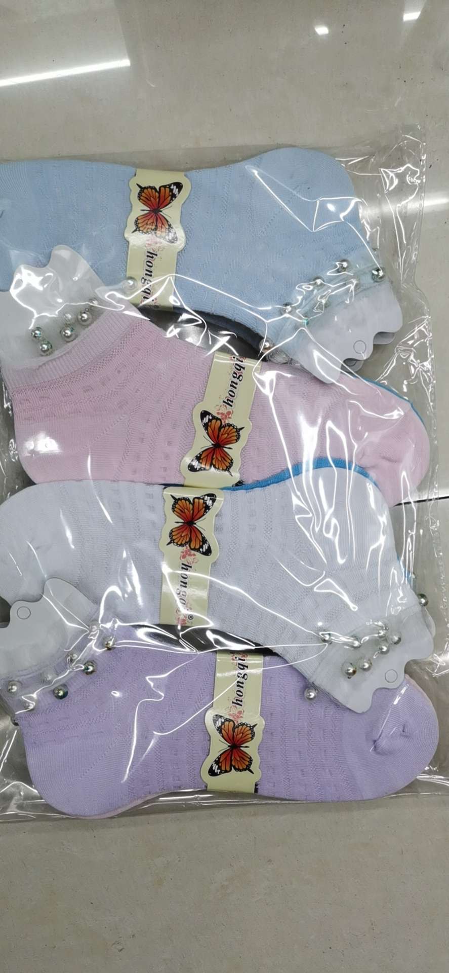 女袜爆款女船袜纯色隐形女棉袜浅口短袜船袜、隐形袜12图