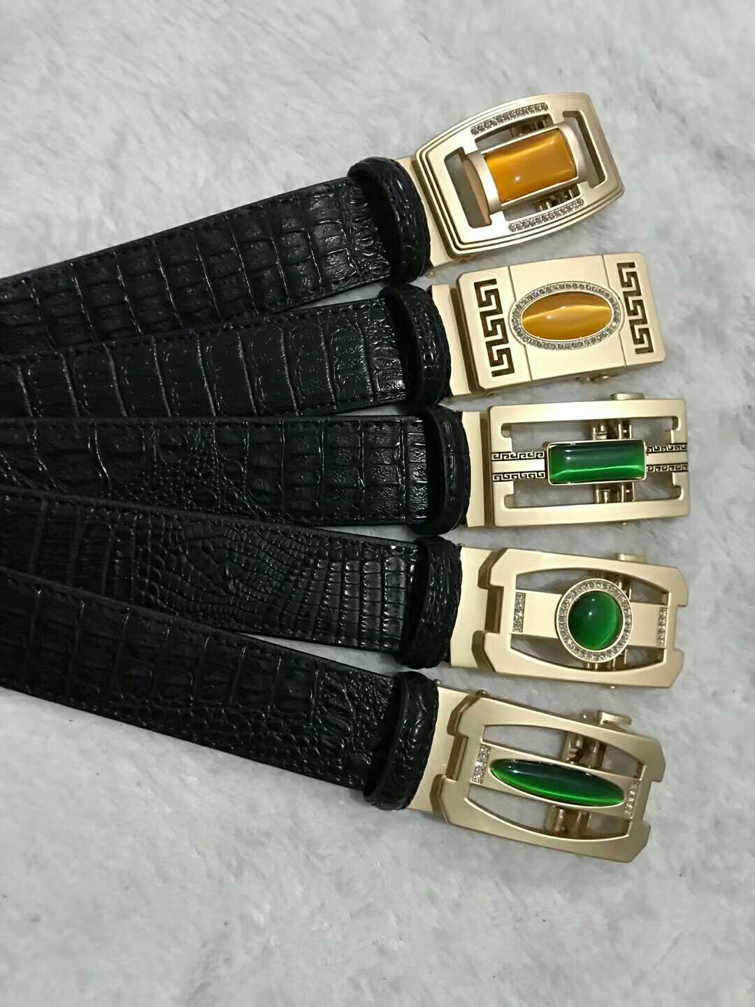 Leather Automatic Belt details Picture