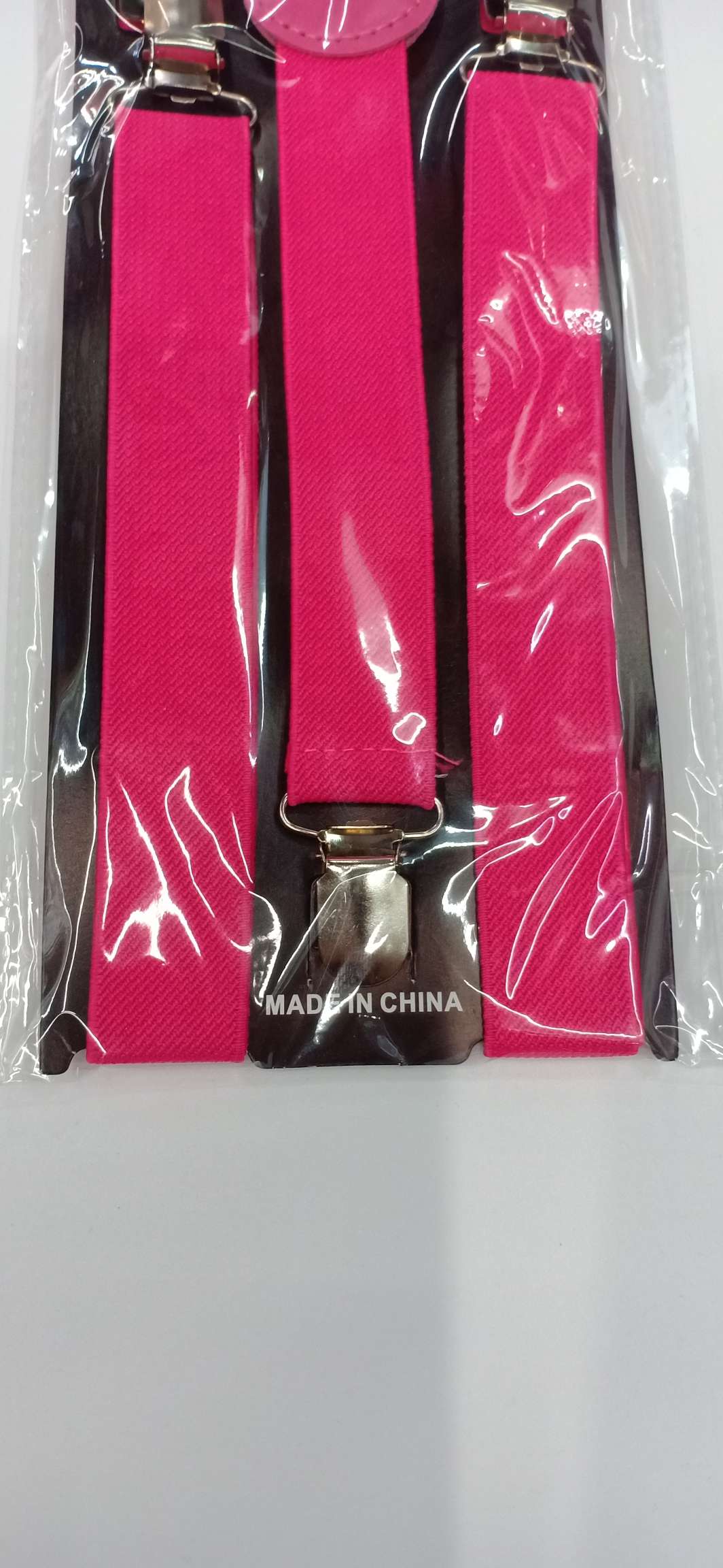 The new rose red bow tie with a shoulder strap is versatile details Picture