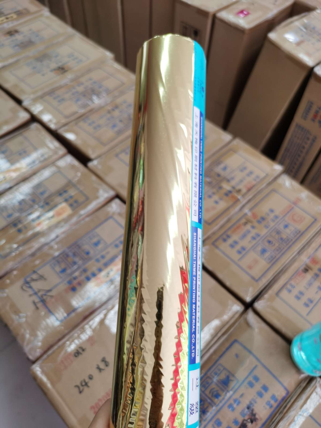 烫金纸/热转印膜/烫膜/M4枪/刻字膜产品图